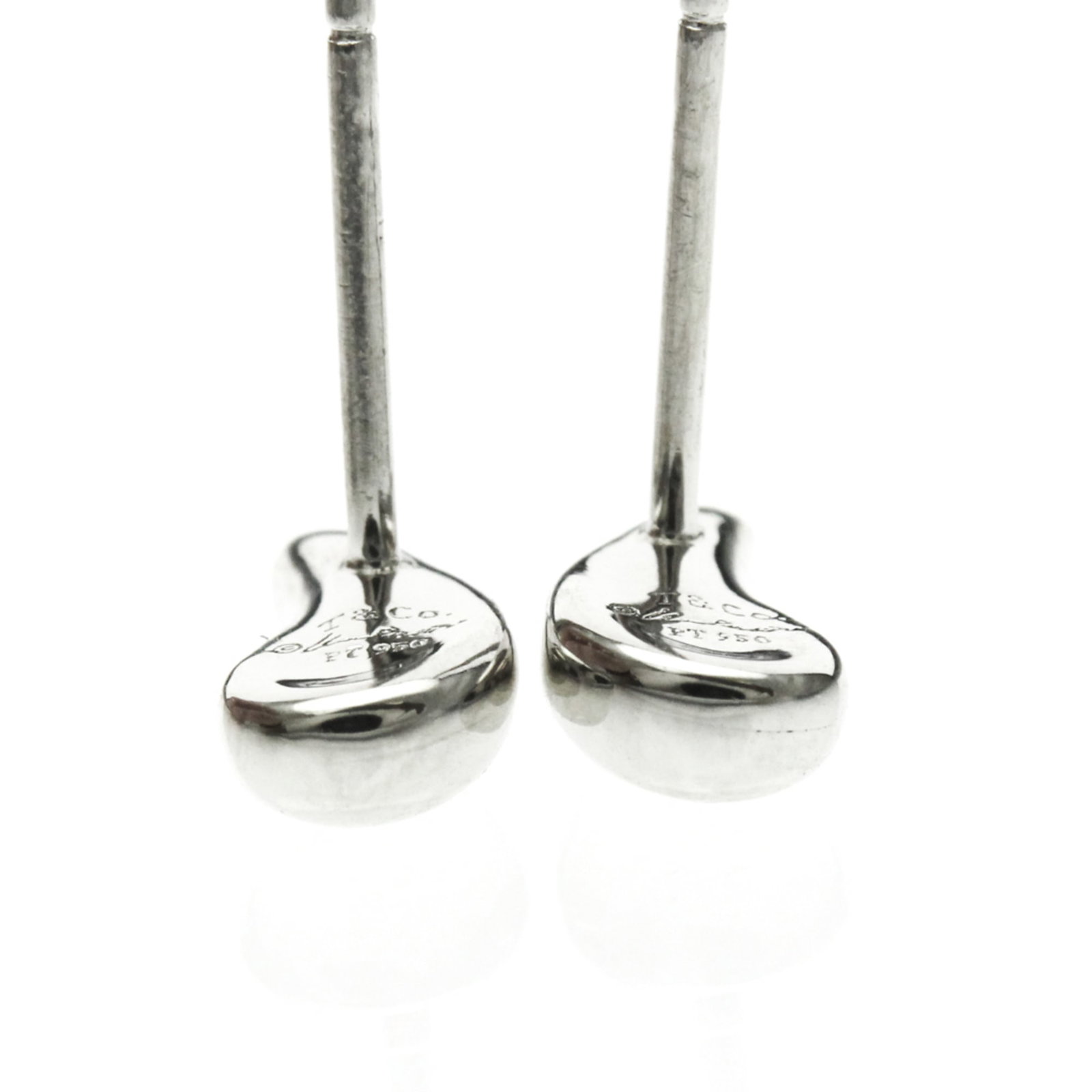 Platinum Stud Earrings by Tiffany - 9