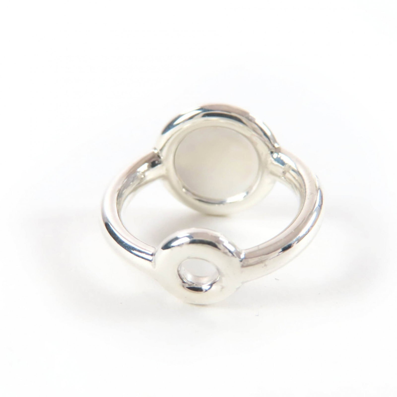 Silver Ring Band Hermes 925 - 3