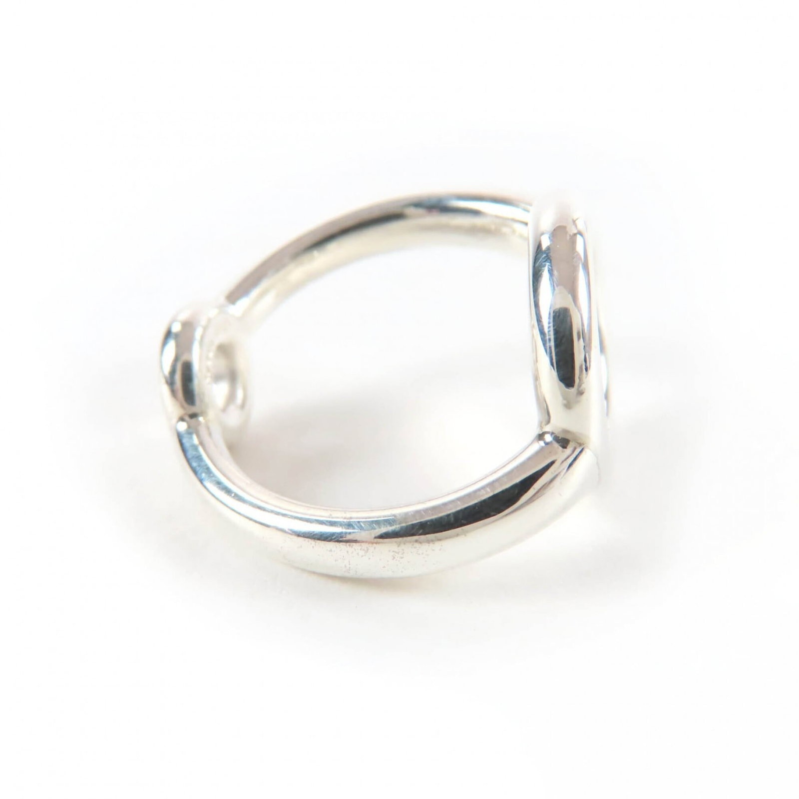 Silver Ring Band Hermes 925 - 4