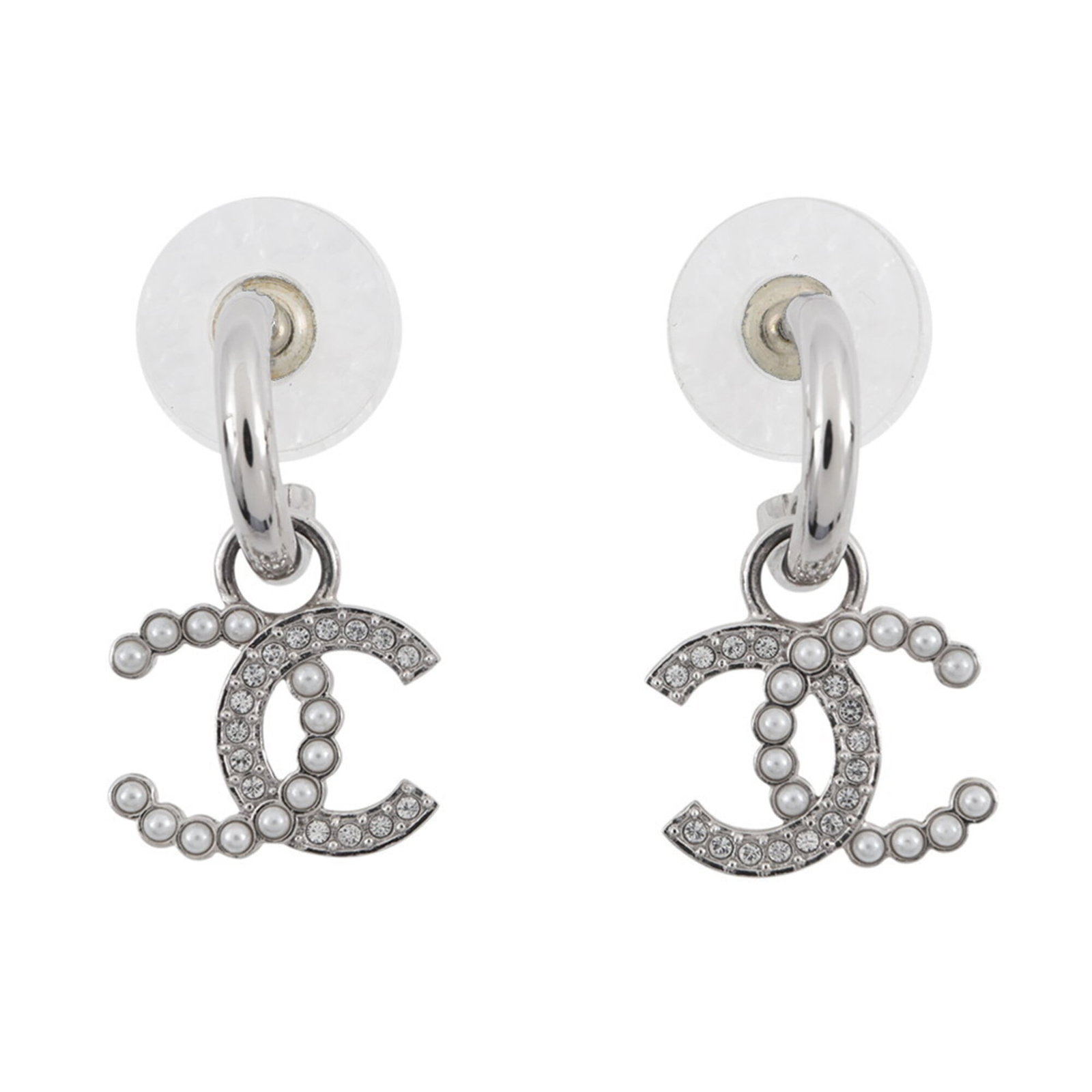 Chanel Drop Earrings Gold Plating (1 of 9)