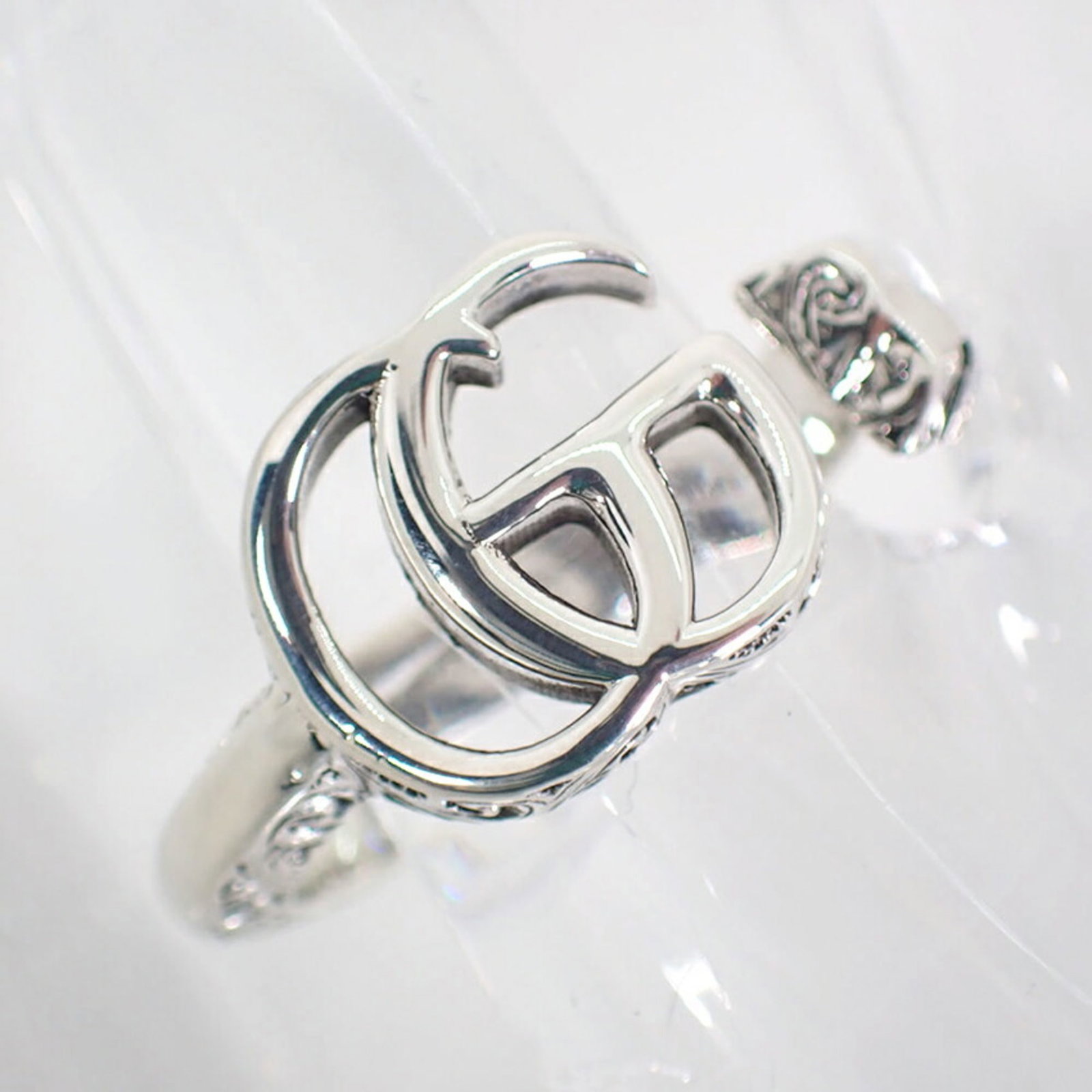 Sterling Silver 925 Ring By Gucci - 7