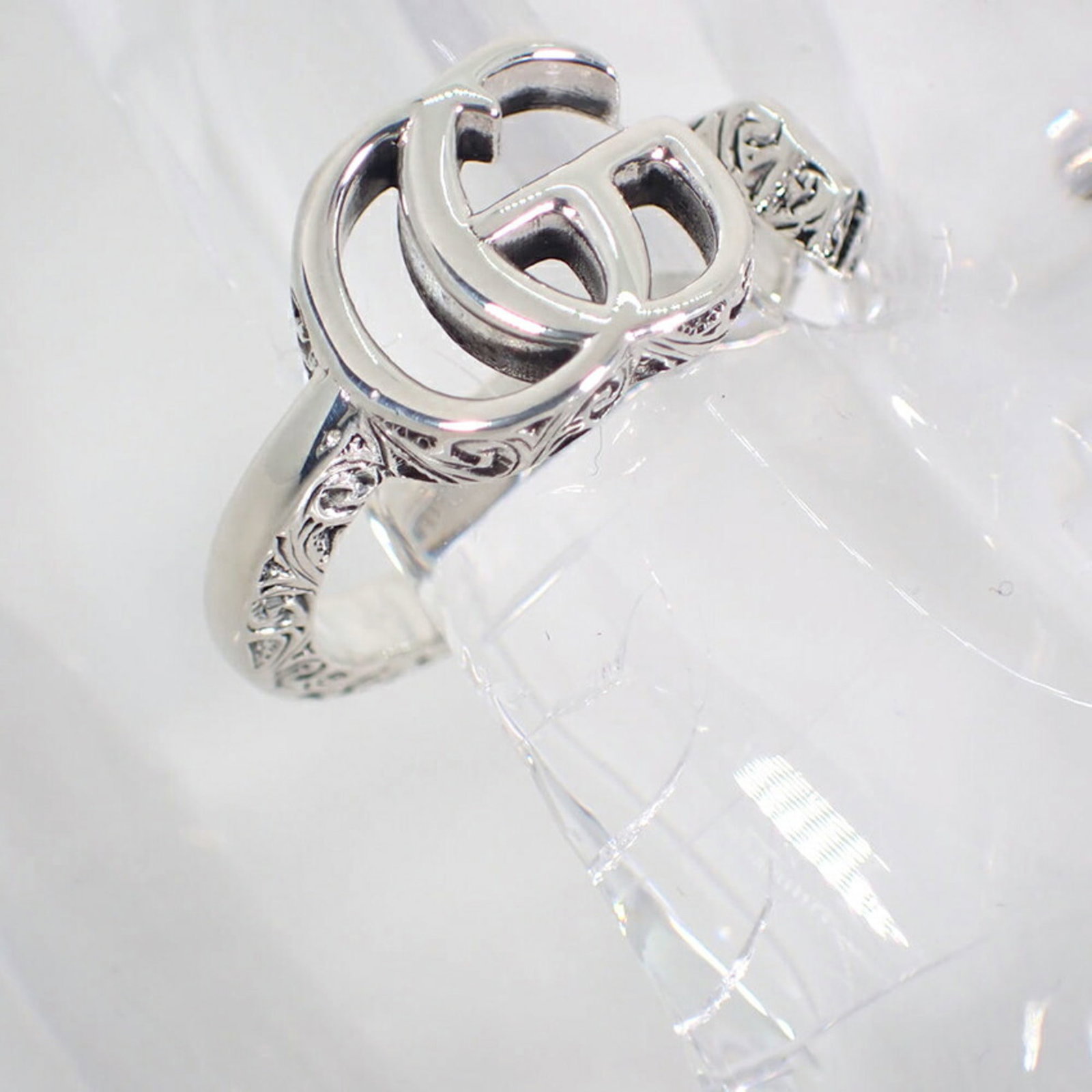 Sterling Silver 925 Ring By Gucci - 8