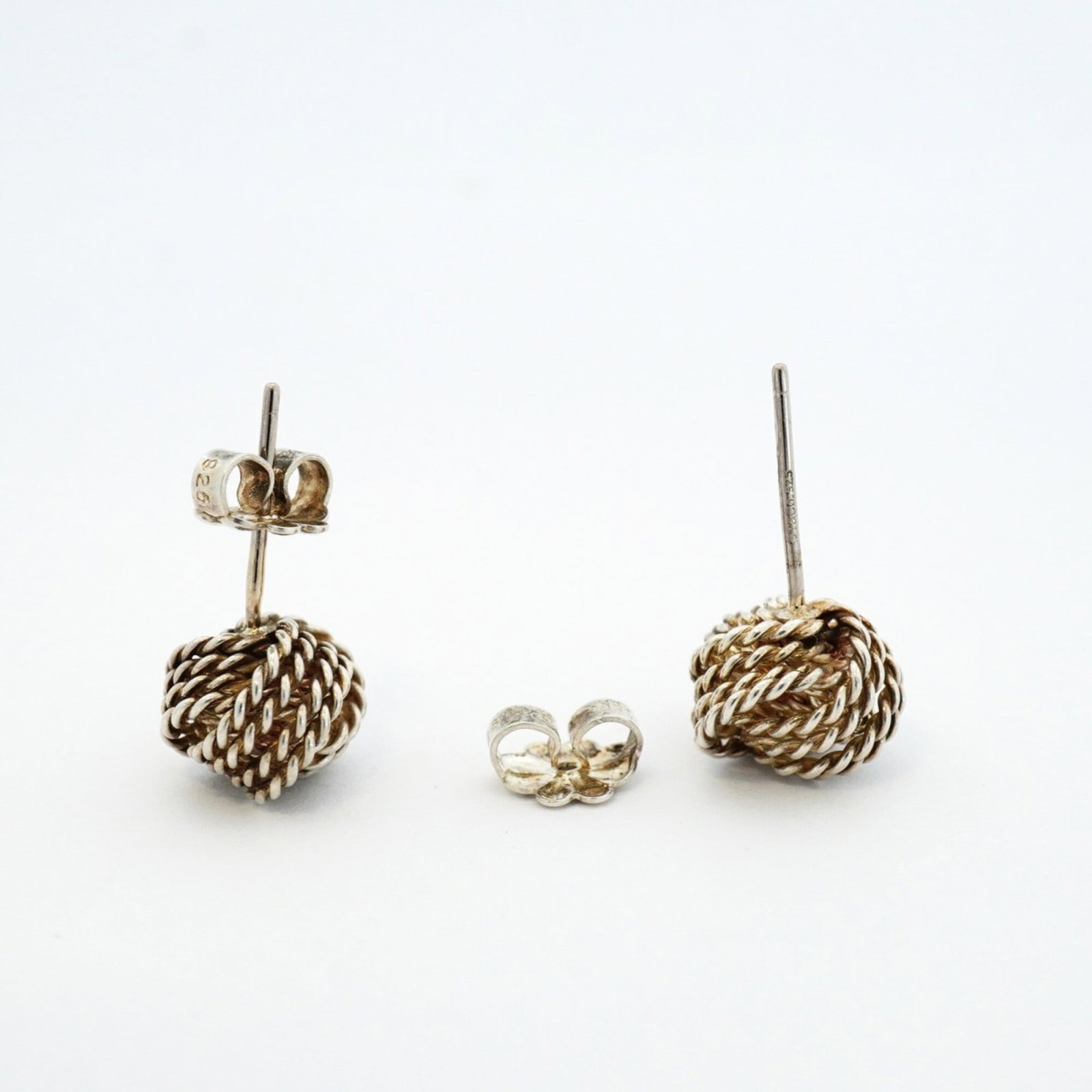 Tiffany Stud Earrings Silver 925 - 3