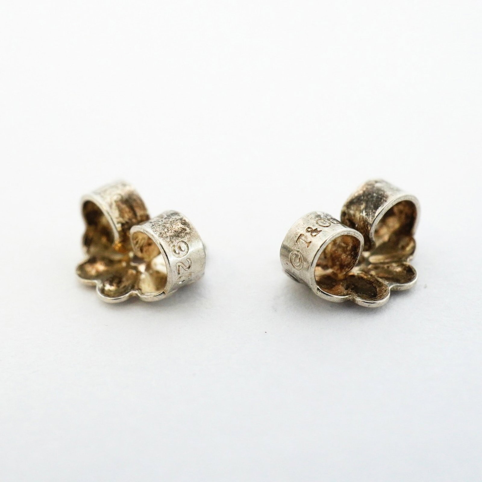 Tiffany Stud Earrings Silver 925 - 5
