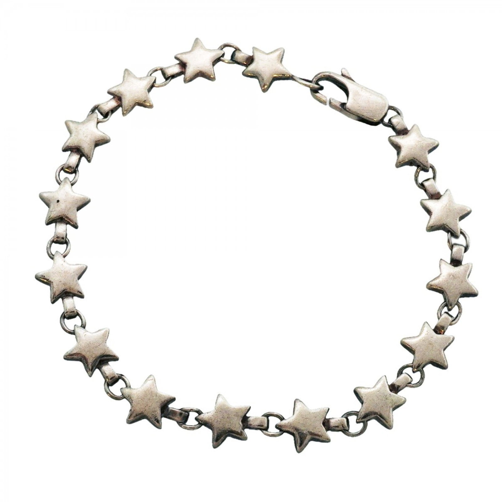 Charm bracelet silver 925: Charm bracelet silver 925 Silver 925 Charm Bracelet, designed by Tiffany. This 18.5cm charm bracelet features the brand's signature style, crafted from high-quality silver. The delicate design makes