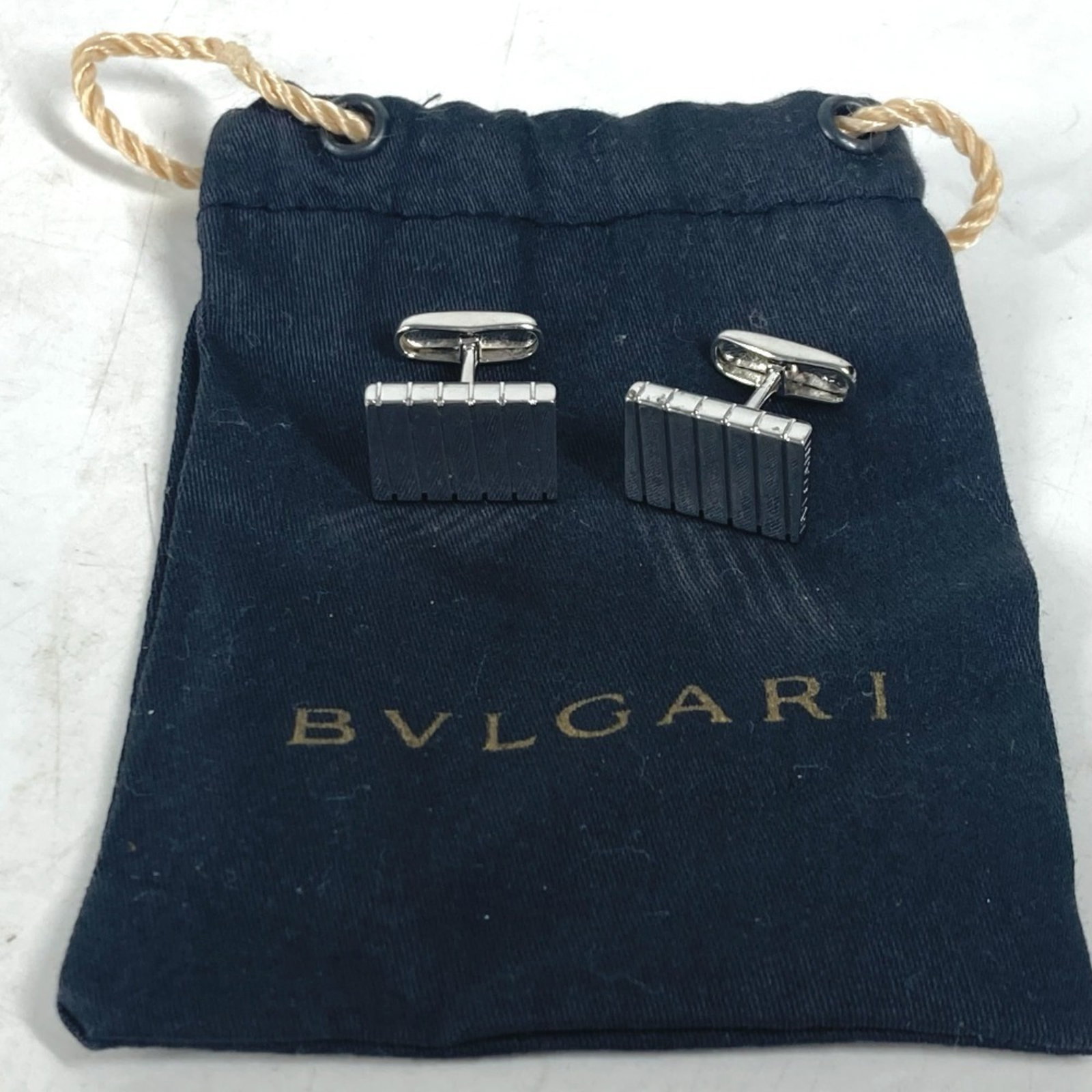 Cufflinks Silver 925 By Bvlgari - 6