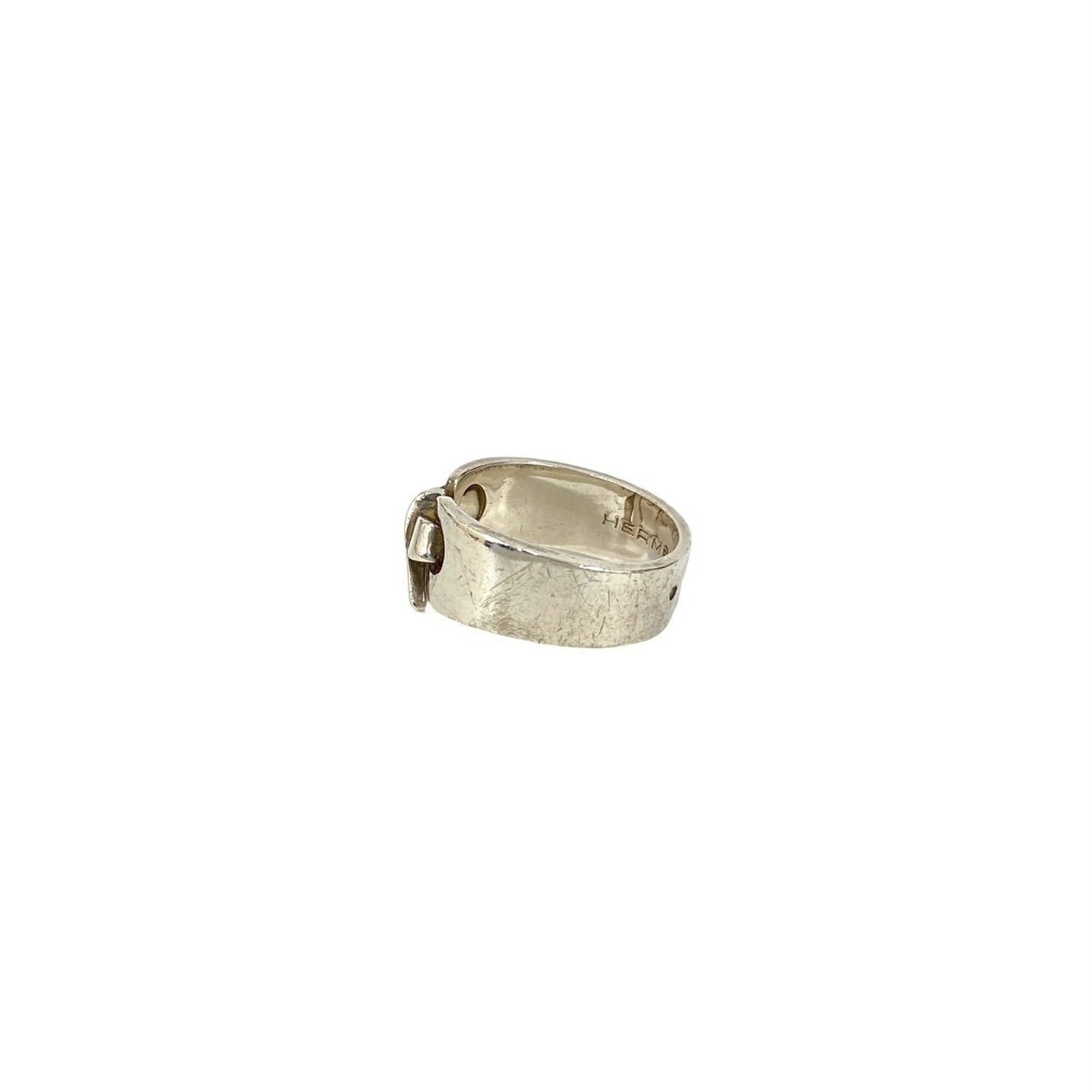 Silver Ring Band Hermes 925 - 3