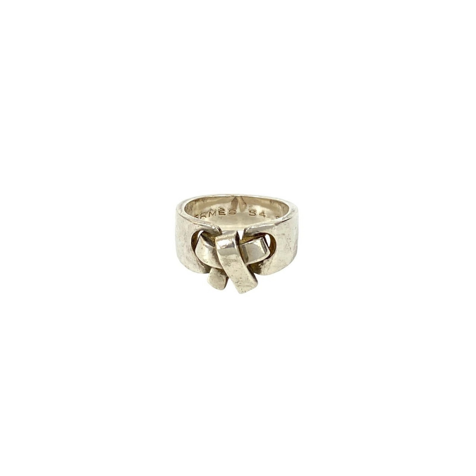 Silver Ring Band Hermes 925 - 5