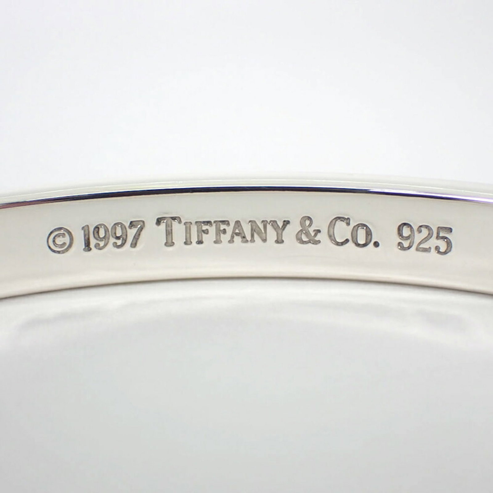 Sterling Silver Bangle Tiffany - 10