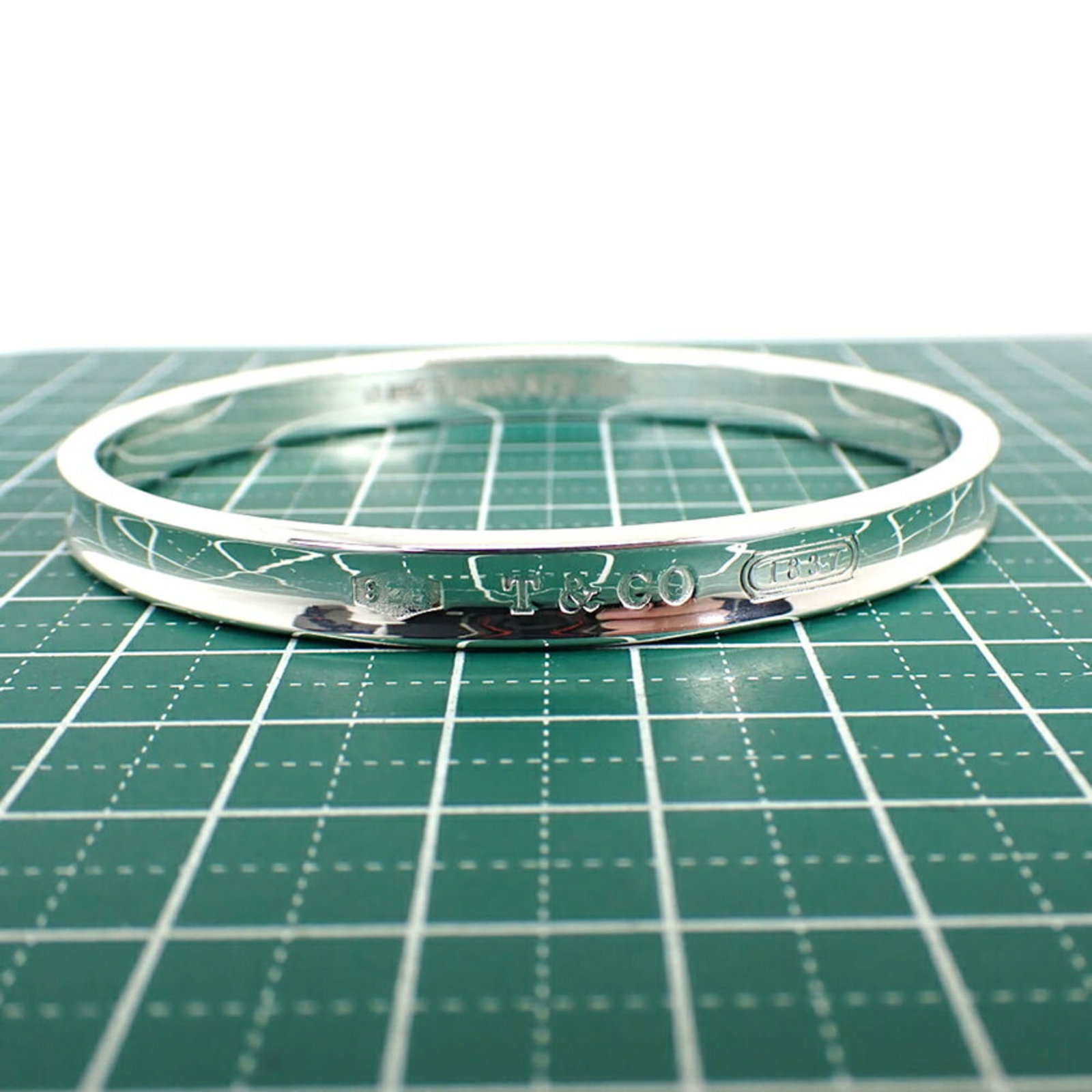 Sterling Silver Bangle Tiffany - 11