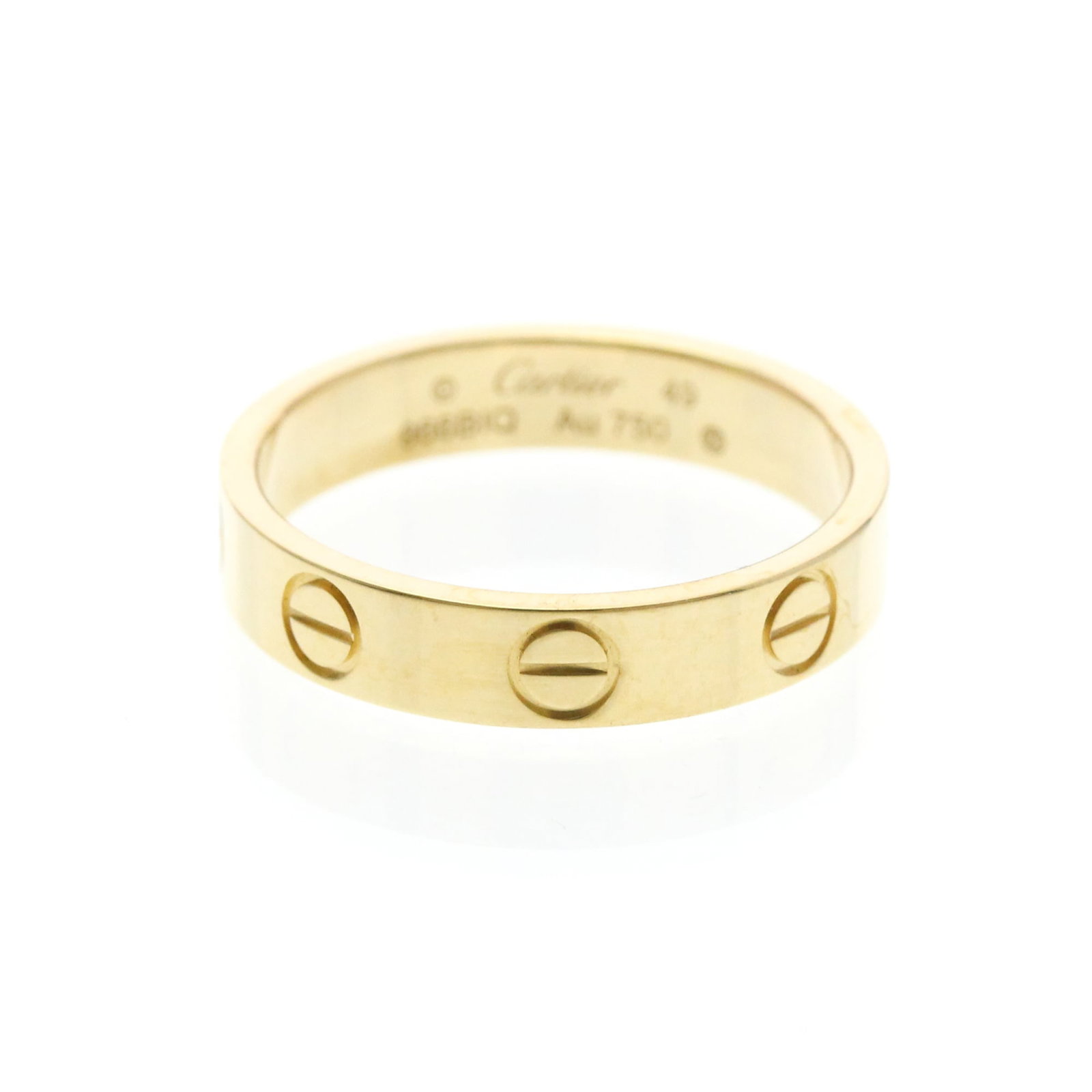 Yellow Gold Cartier Band Ring 18K: Yellow Gold Cartier Band Ring 18K Yellow Gold Cartier Band Ring 18K - A timeless piece from renowned luxury brand Cartier, this 18K yellow gold band ring boasts a sleek design and classic style.