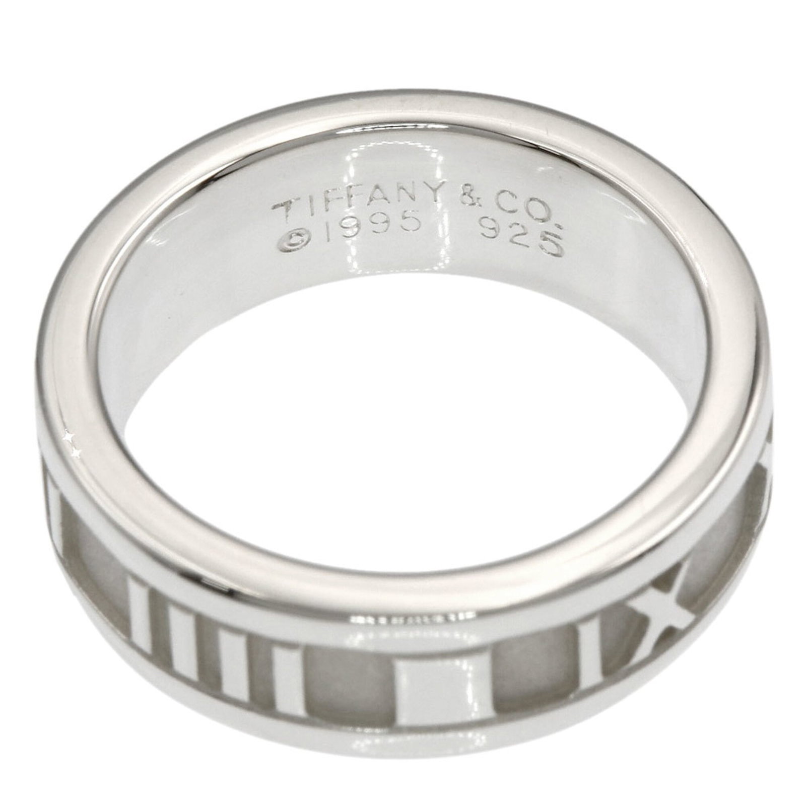 Silver Tiffany Band Ring - 4