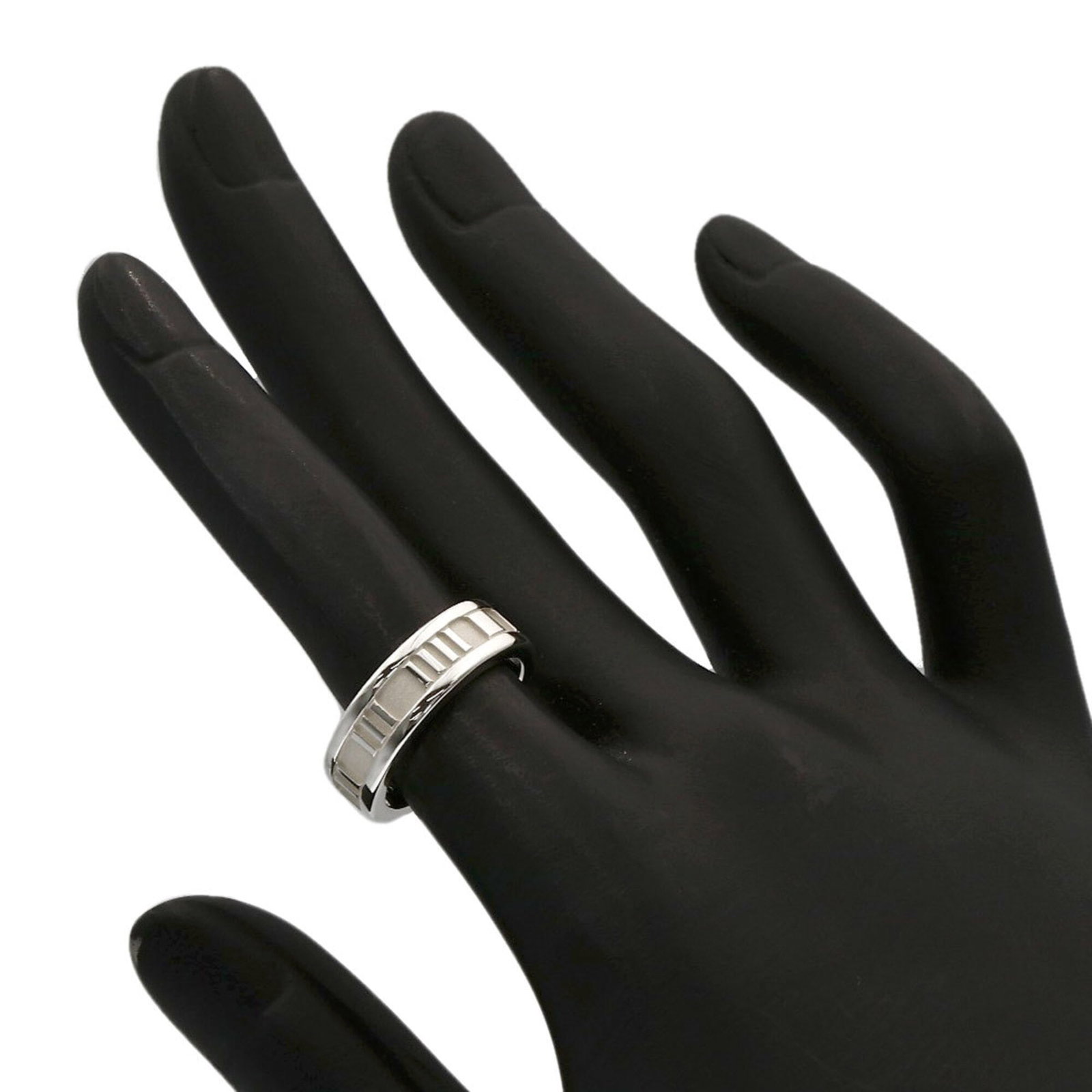 Silver Tiffany Band Ring - 5