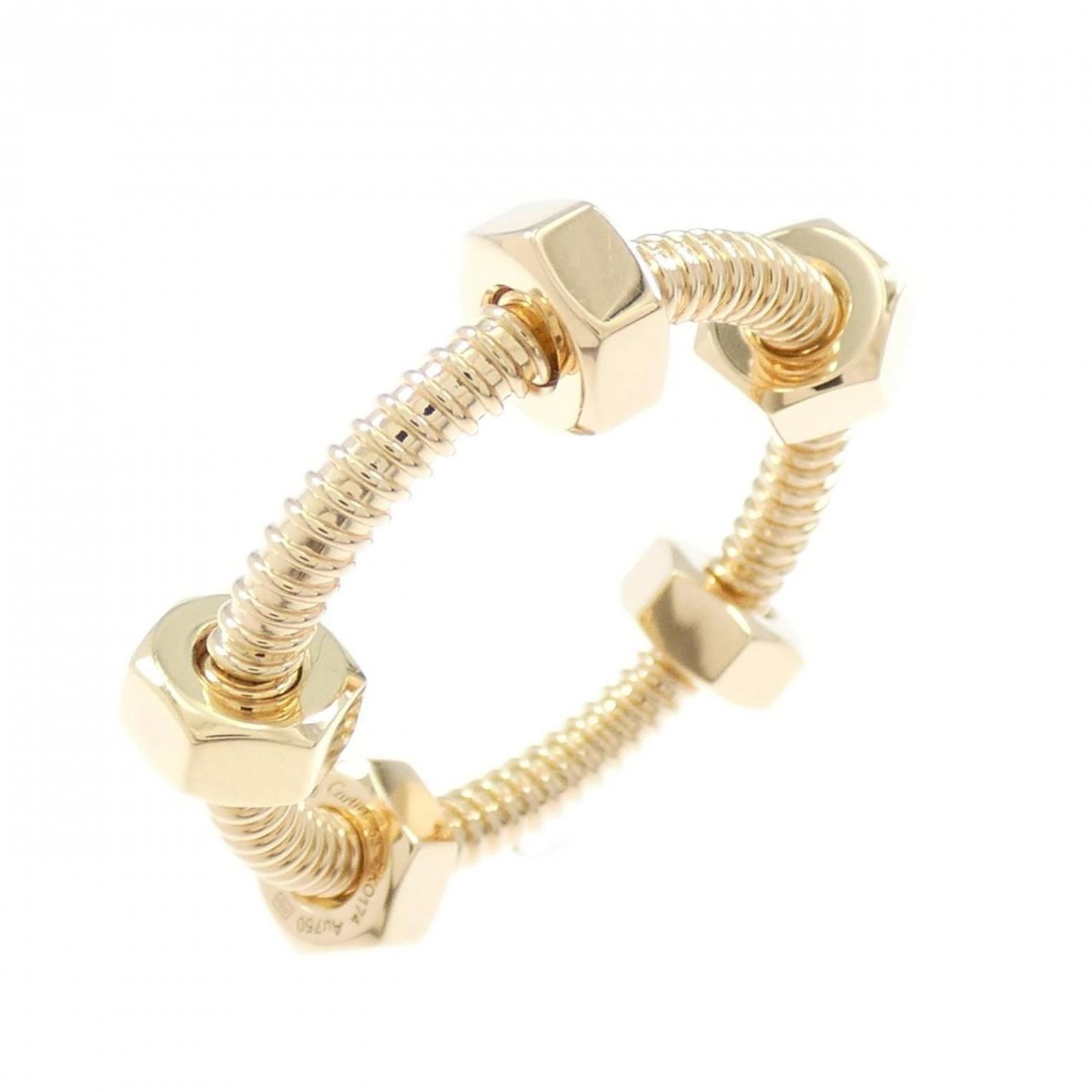 Pink Gold Ring Band Cartier: Pink Gold Ring Band Cartier Pink Gold Ring Band Cartier - A stunning pink gold band ring from the renowned luxury brand Cartier. Made from high-quality 18K pink gold, this elegant piece features a sle