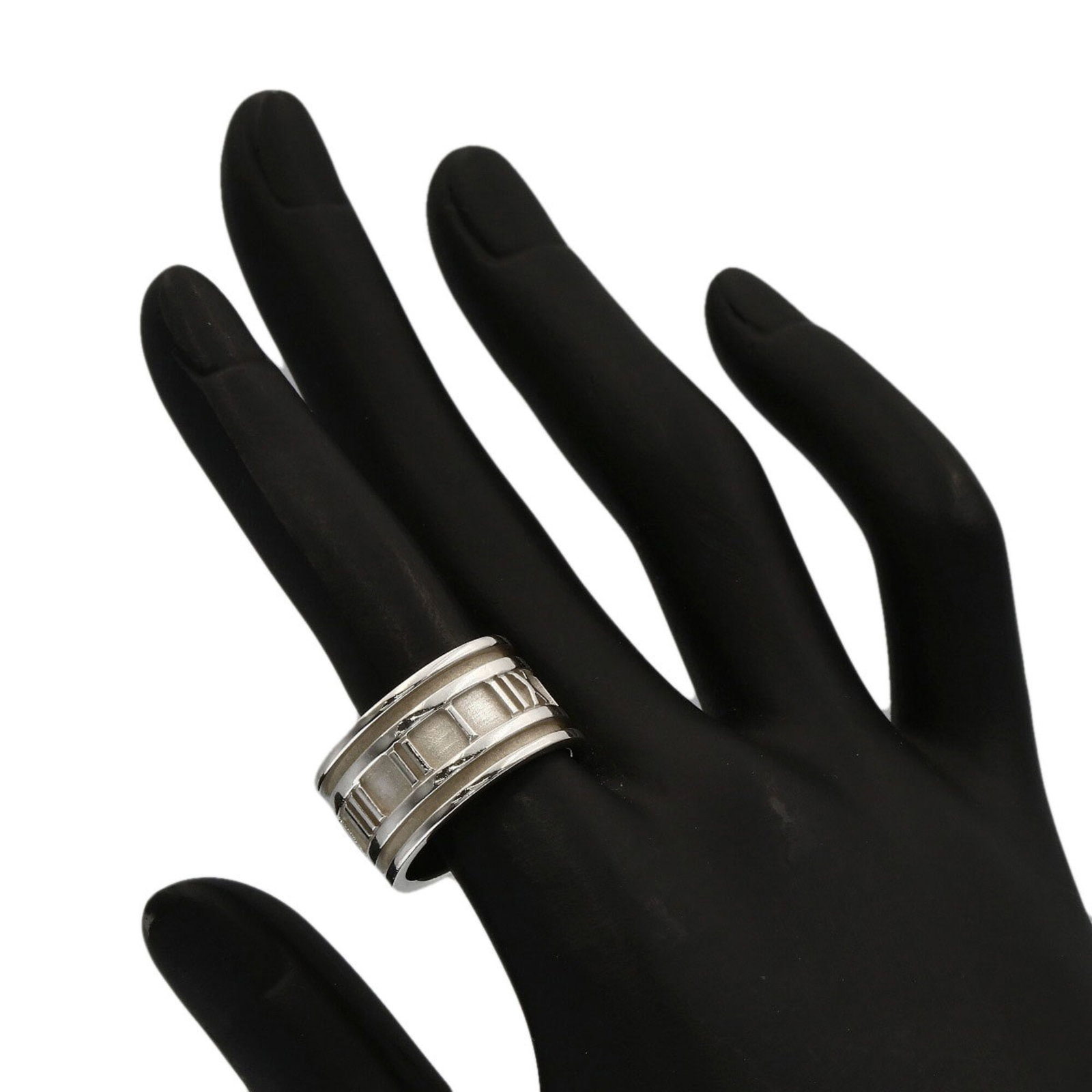 Silver Tiffany Band Ring - 5