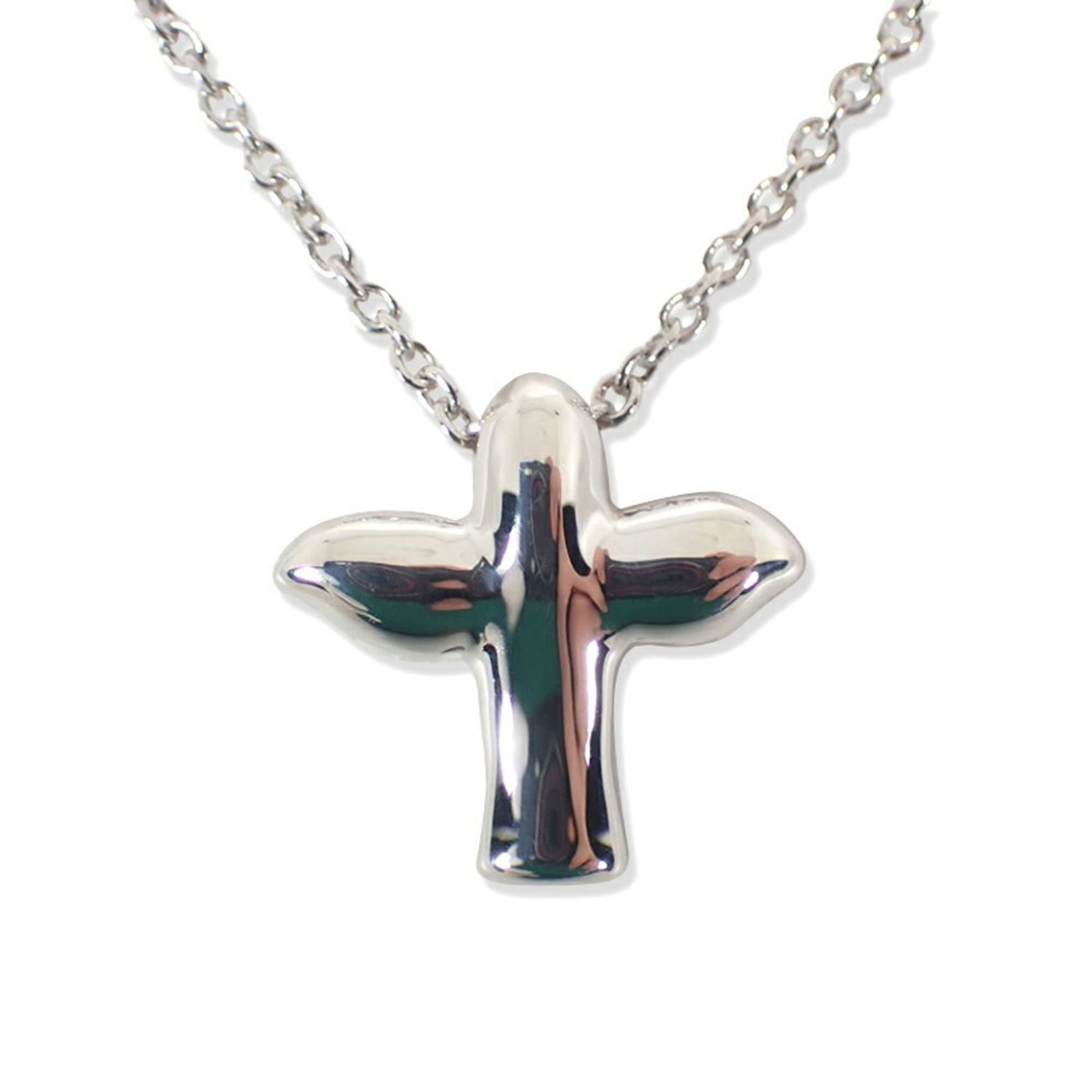 Bird pendant necklace with 925 peretti by Tiffany: Bird pendant necklace with 925 peretti by Tiffany Sterling silver pendant necklace with a 925 Peretti by Tiffany design, featuring a unique bird motif. The necklace boasts a comfortable 41 cm circumfe