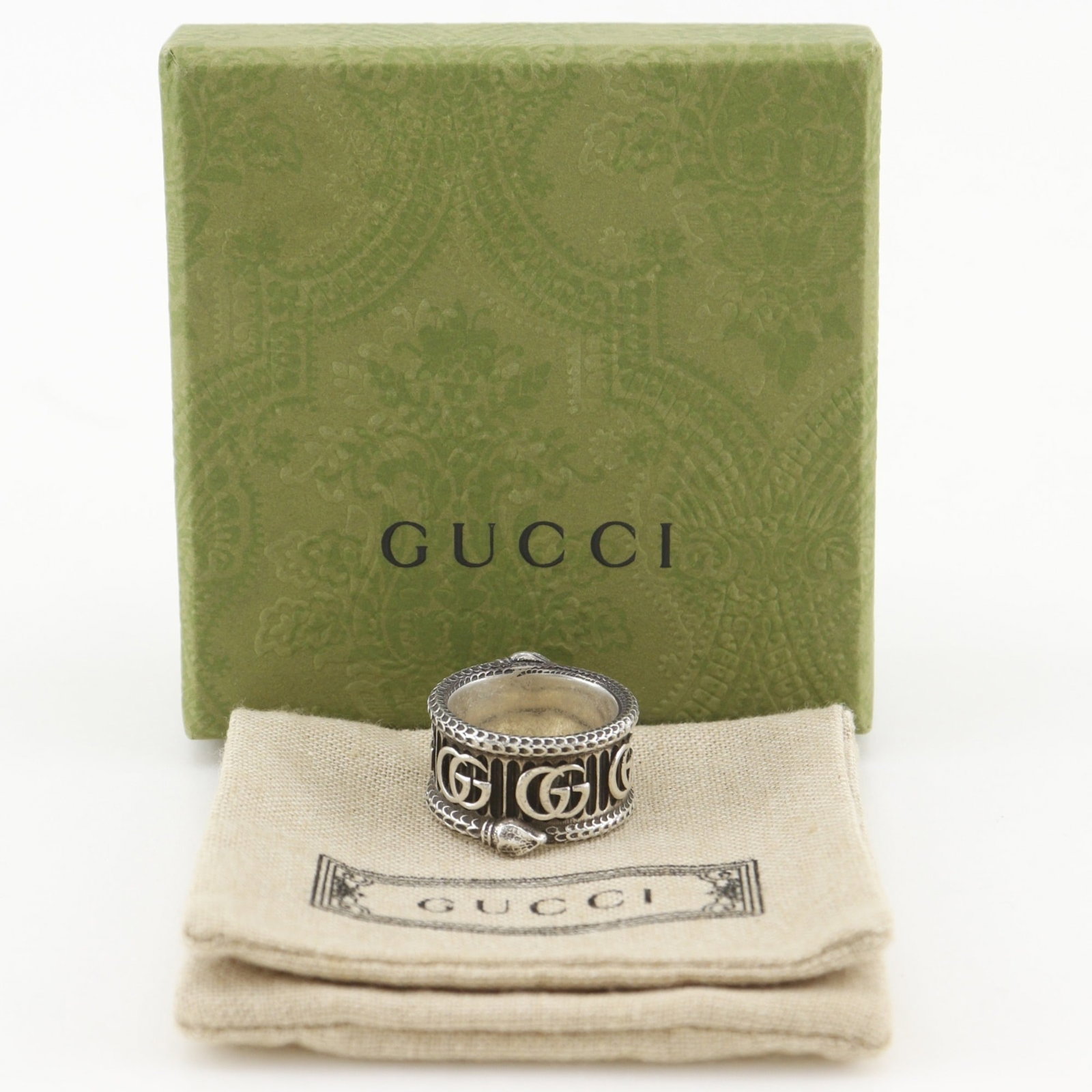 Gucci Band Ring Silver 925 - 9