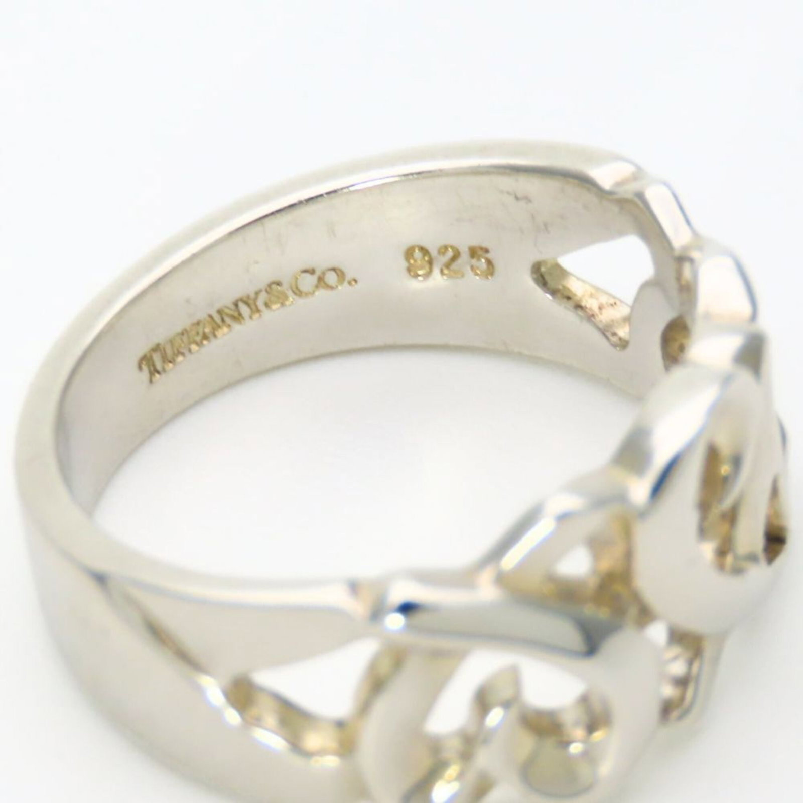 Silver 925 Tiffany Band Ring - 4