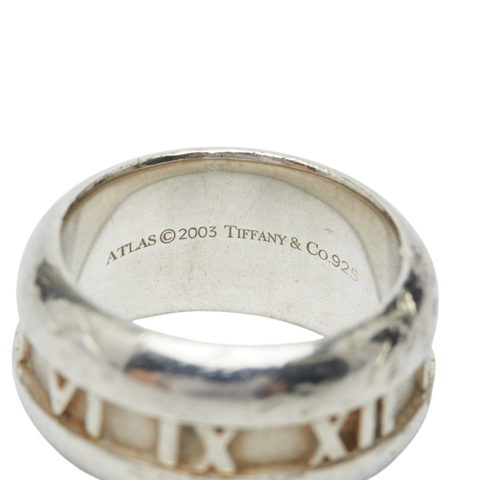 Silver 925 Tiffany Band Ring - 5