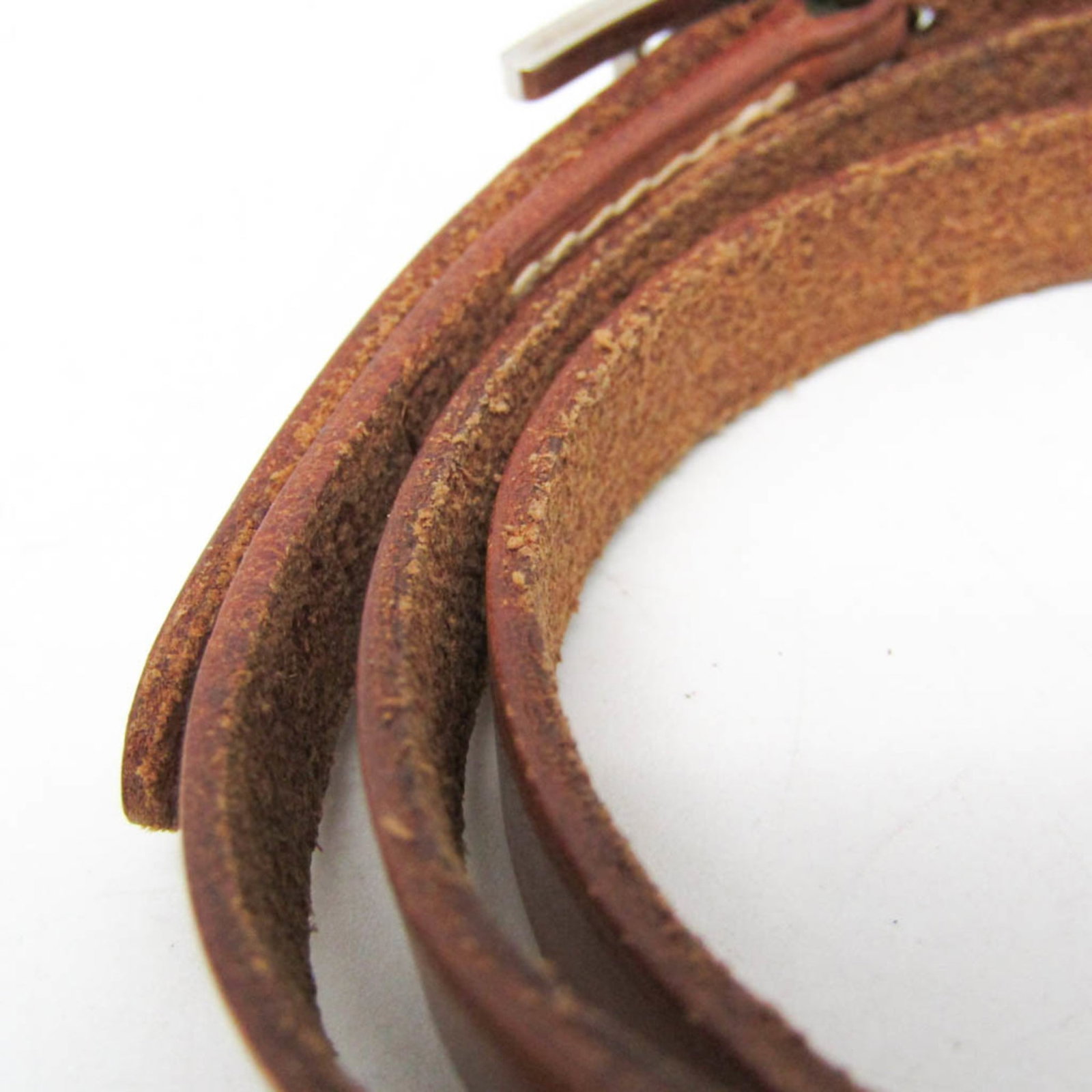 Leather metal bangle hermes - 7
