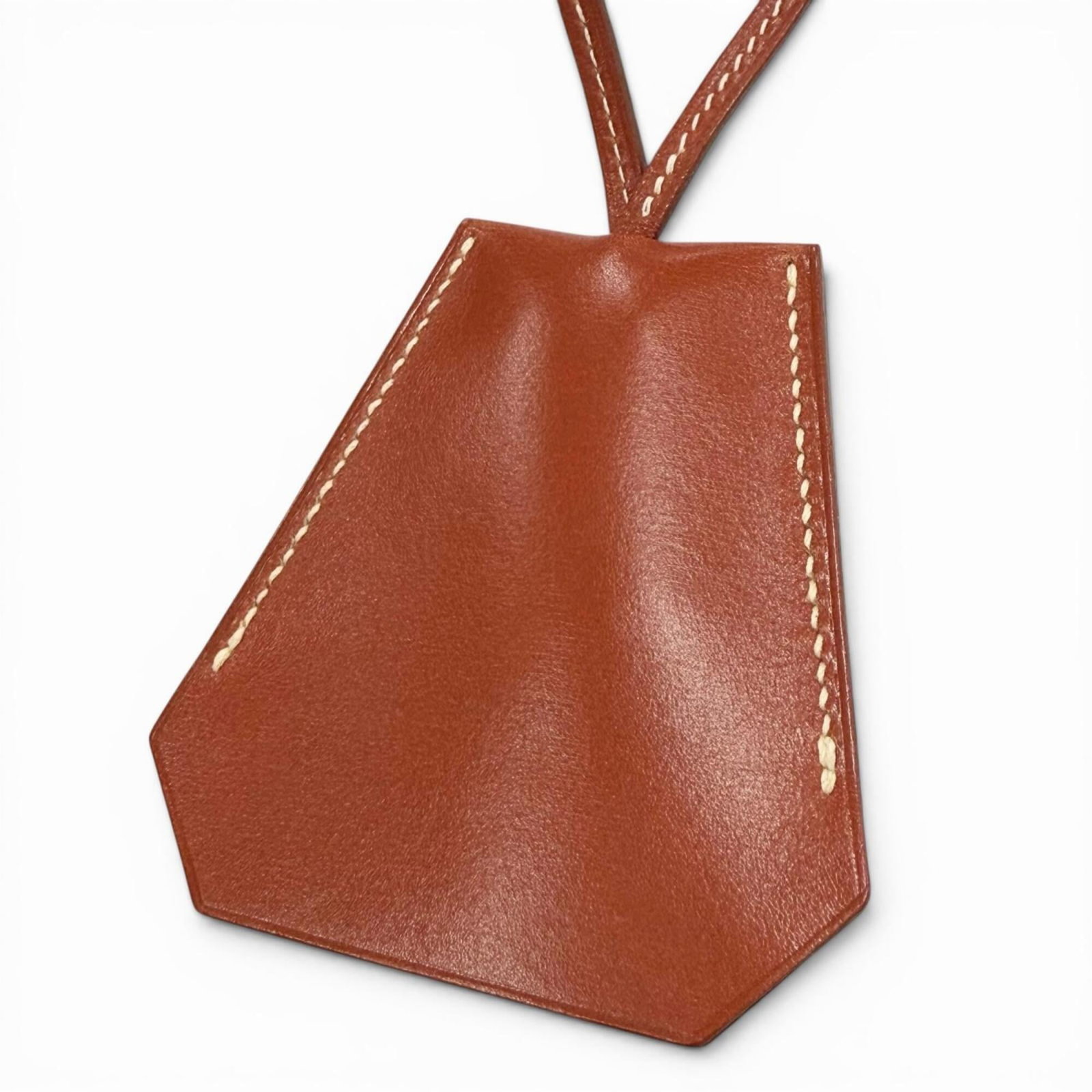 Hermes Vintage Leather Clochette Necklace (Margiela Era) Brown ?C Stamp Made In France Men'S/: Hermes Vintage Leather Clochette Necklace (Margiela Era) Brown ?C Stamp Made In France Men'S/ Brown ?C Stamp Made In France Men'S/ Women's Hermes Vintage Leather Clochette Necklace features a unique d