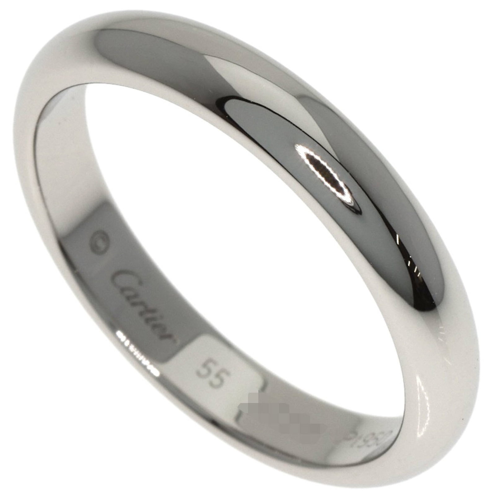 Platinum Wedding Ring Cartier: Platinum Wedding Ring Cartier Platinum Wedding Ring Cartier boasts its sleek design and luxurious feel, crafted from high-quality platinum. The ring's US size 7.5 and JP size 15 make it a versatile