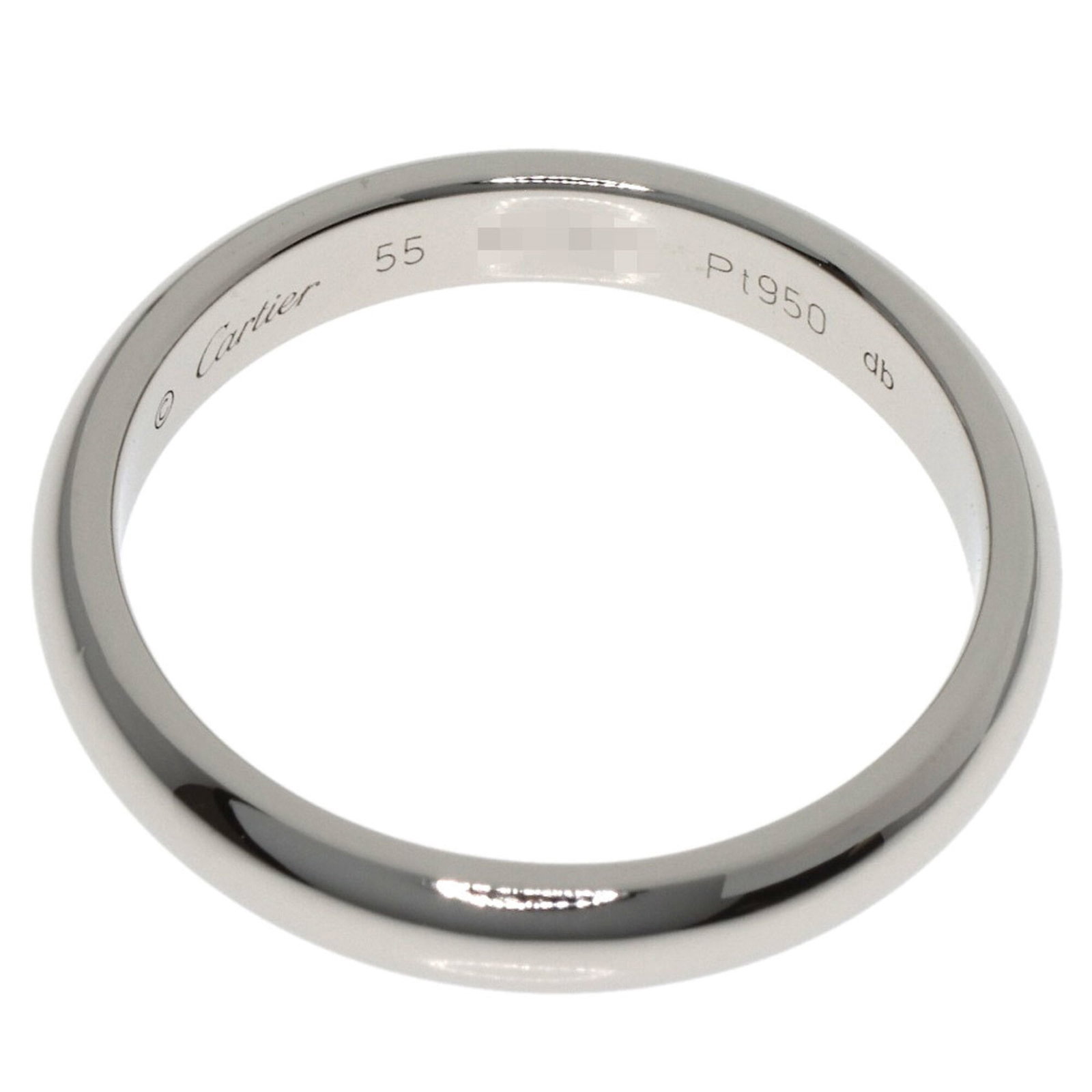 Platinum Wedding Ring Cartier - 4