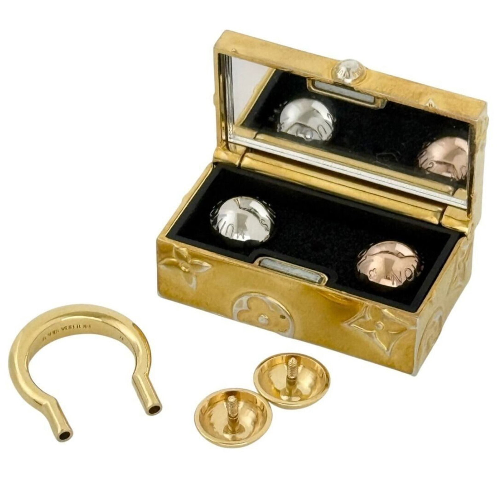 Ring Metal Louis Vuitton Band: Ring Metal Louis Vuitton Band Item Specifics: Brand: Louis Vuitton Country of Origin: Italy Type: Band ring Gender: Women Material: Metal US Size: 6.5 JP Size: 13 Product Disclaimer: Items may
