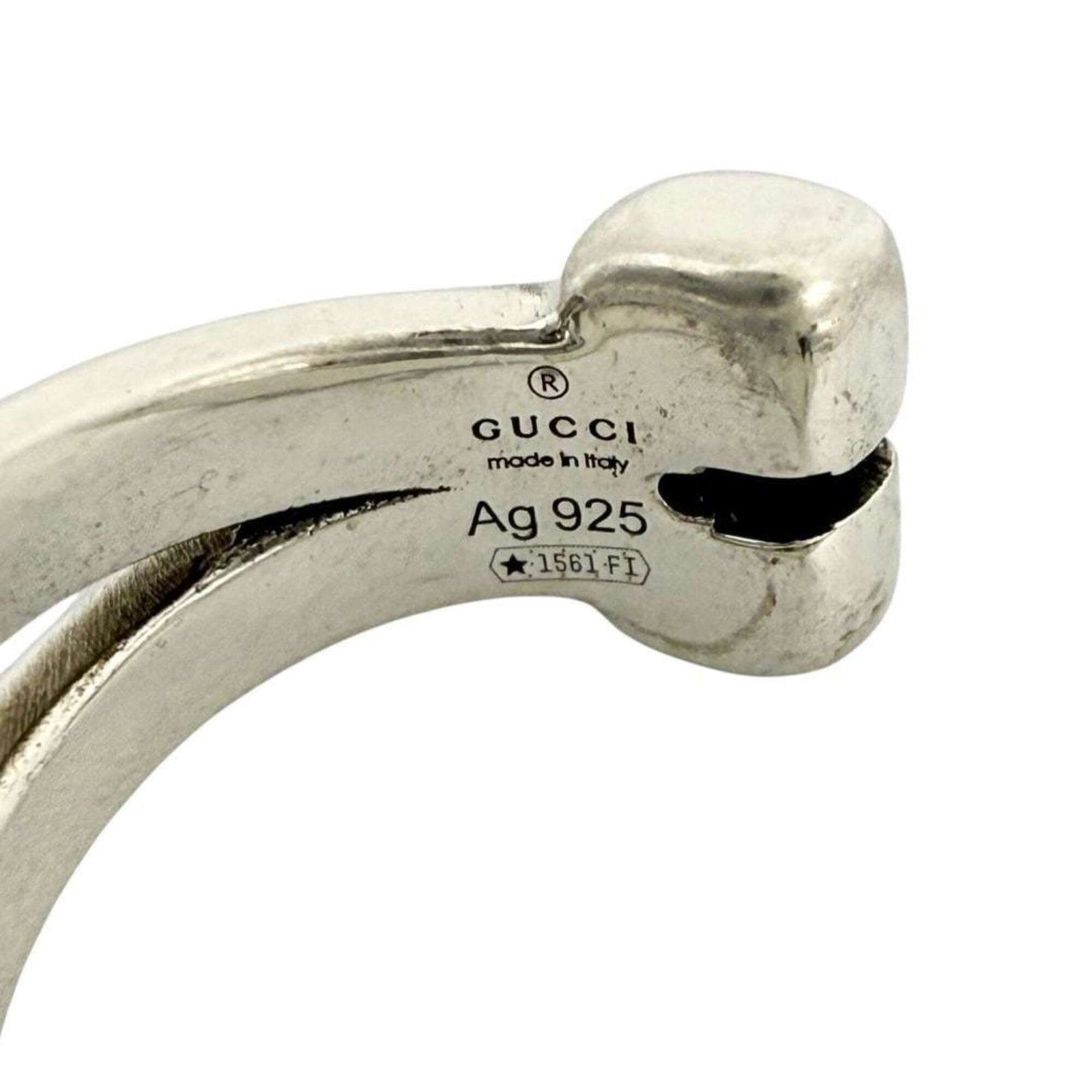 Stud Earrings Silver Gucci 925 - 8