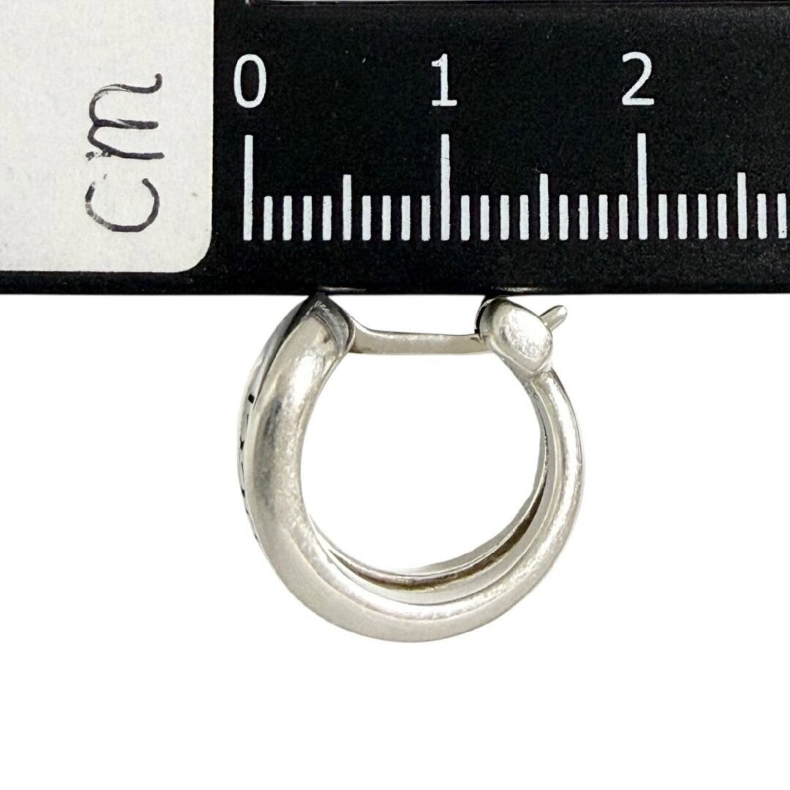 Stud Earrings Silver Gucci 925 - 9