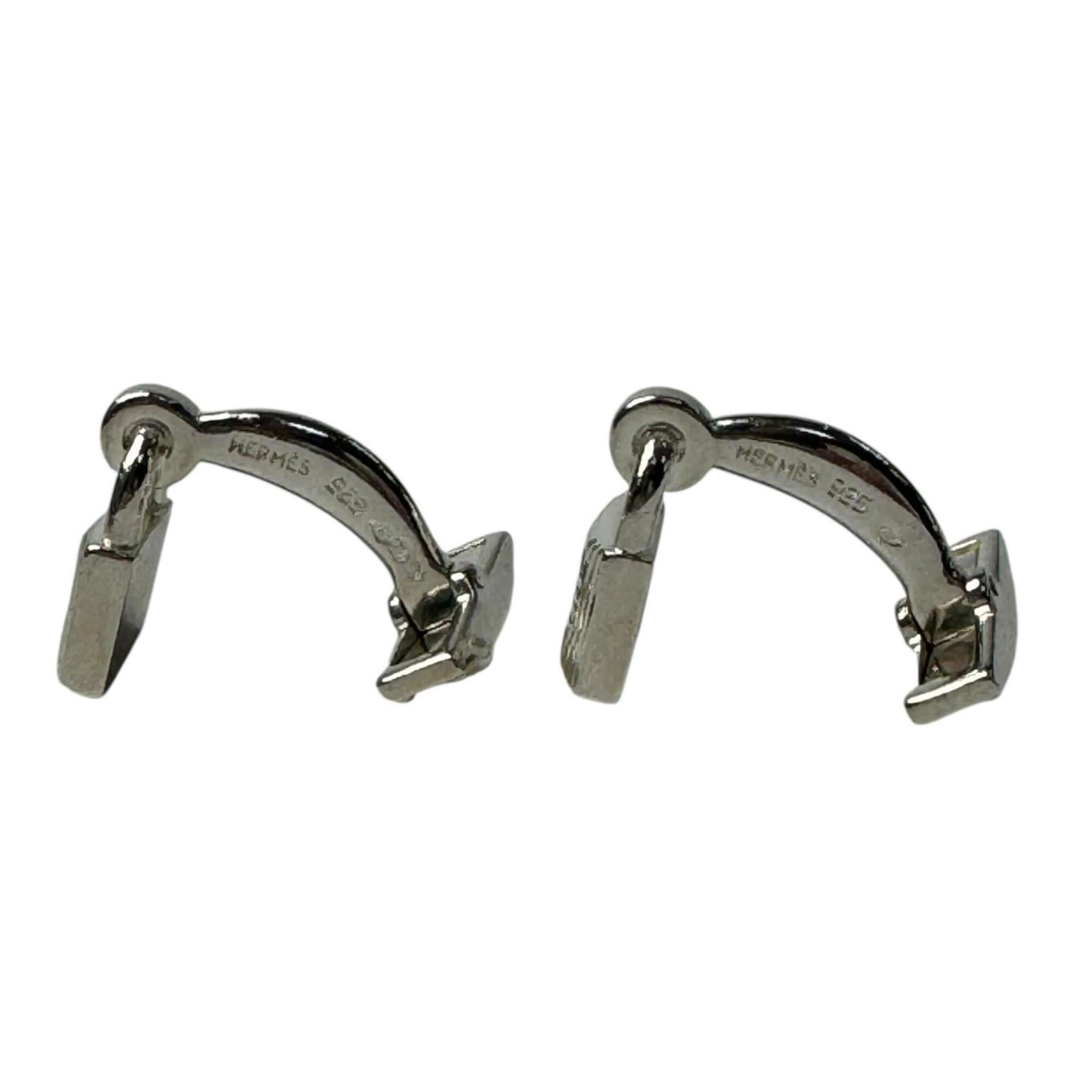 Hermes Cufflinks Silver 925 - 3