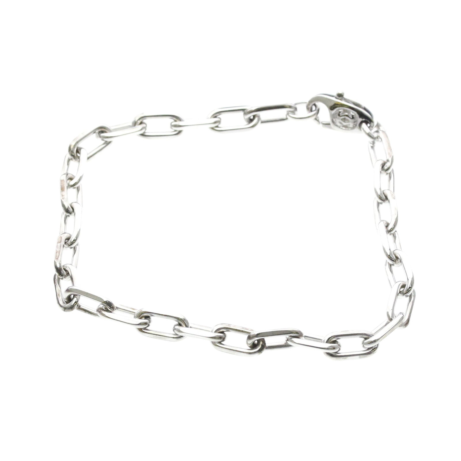 Cartier Charm Bracelet White Gold (18K): Cartier Charm Bracelet White Gold (18K) Cartier Charm Bracelet White Gold (18K) - A sleek and sophisticated accessory, this 17.5cm white gold charm bracelet boasts a classic design with no stone,