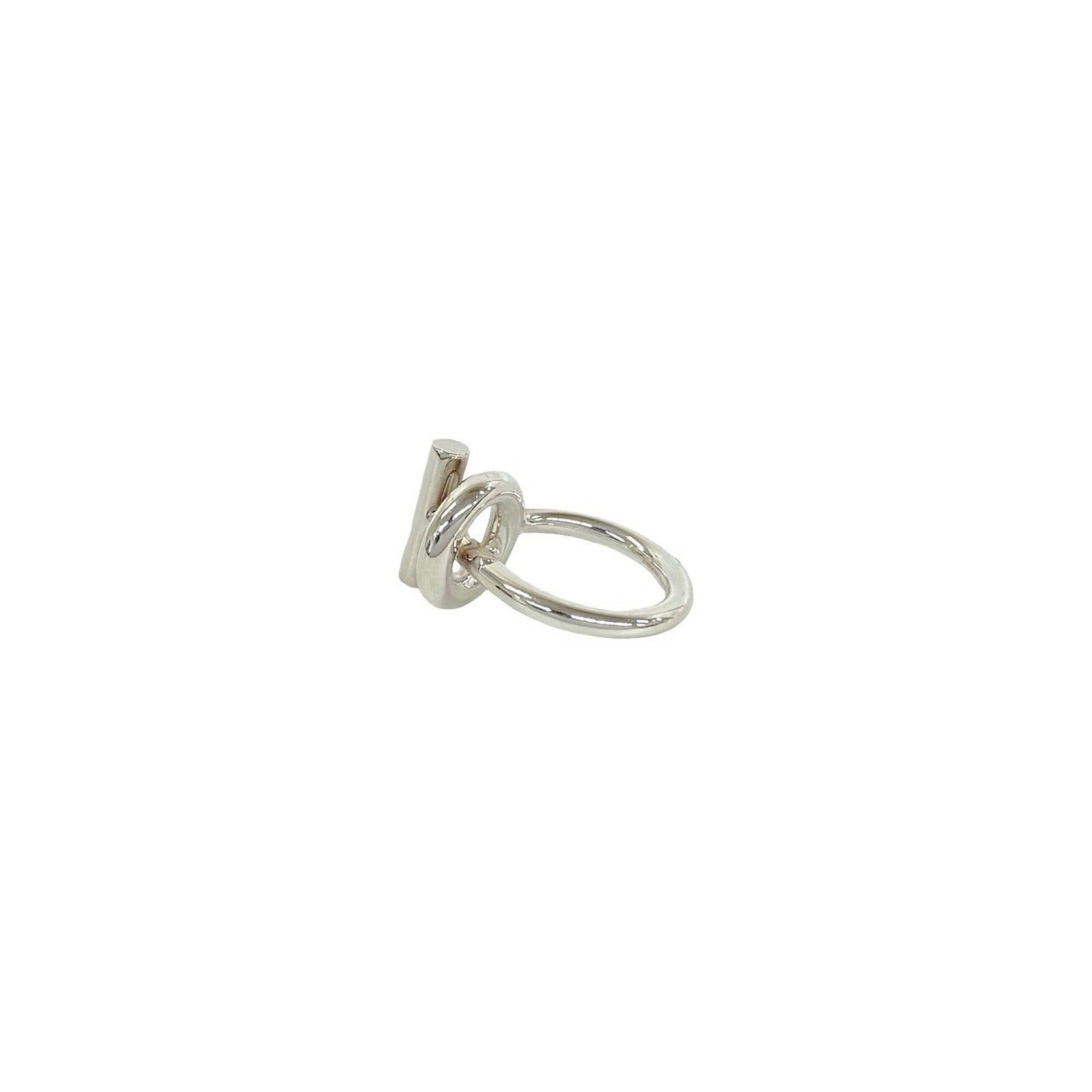 Silver Ring Band Hermes 925 - 4