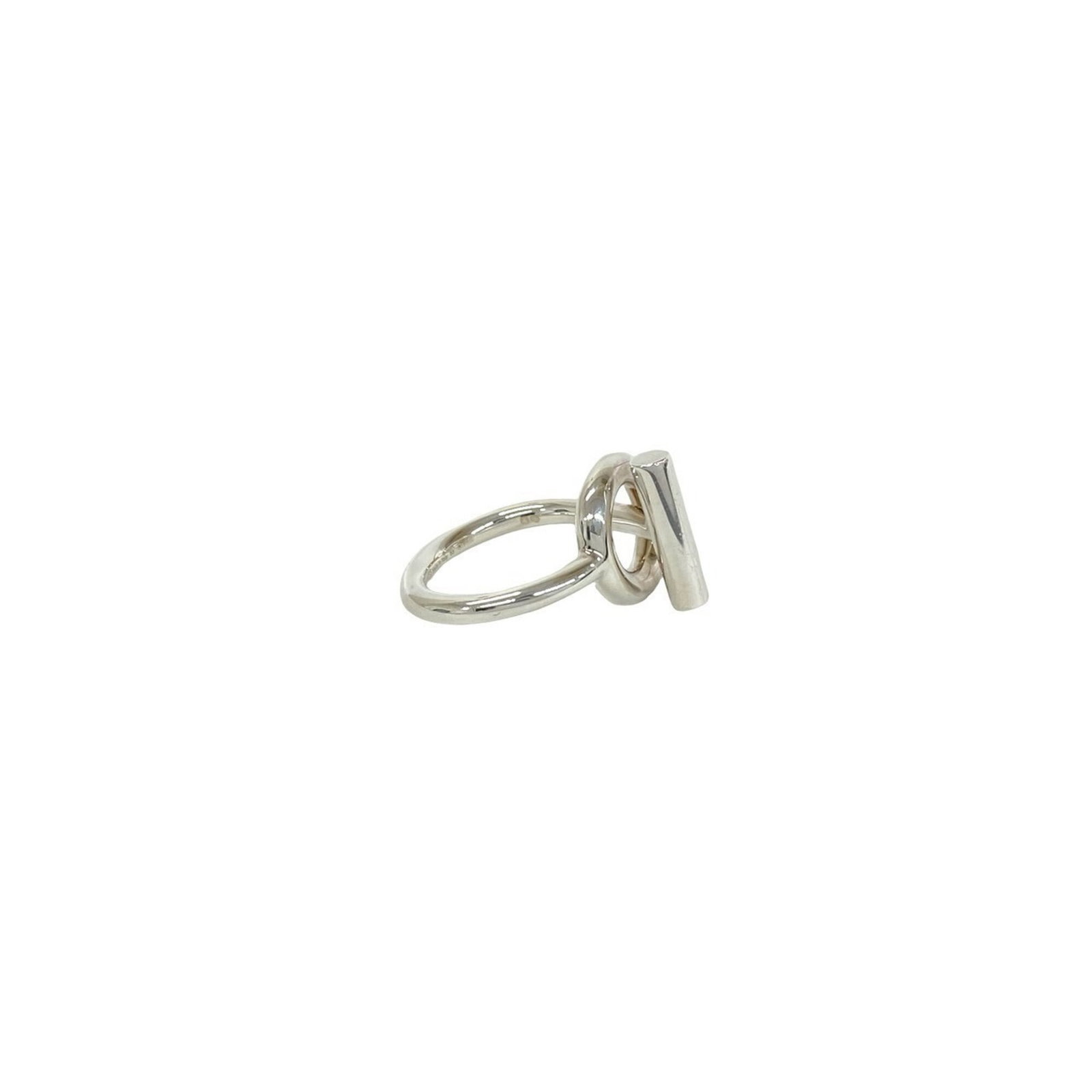 Silver Ring Band Hermes 925 - 5