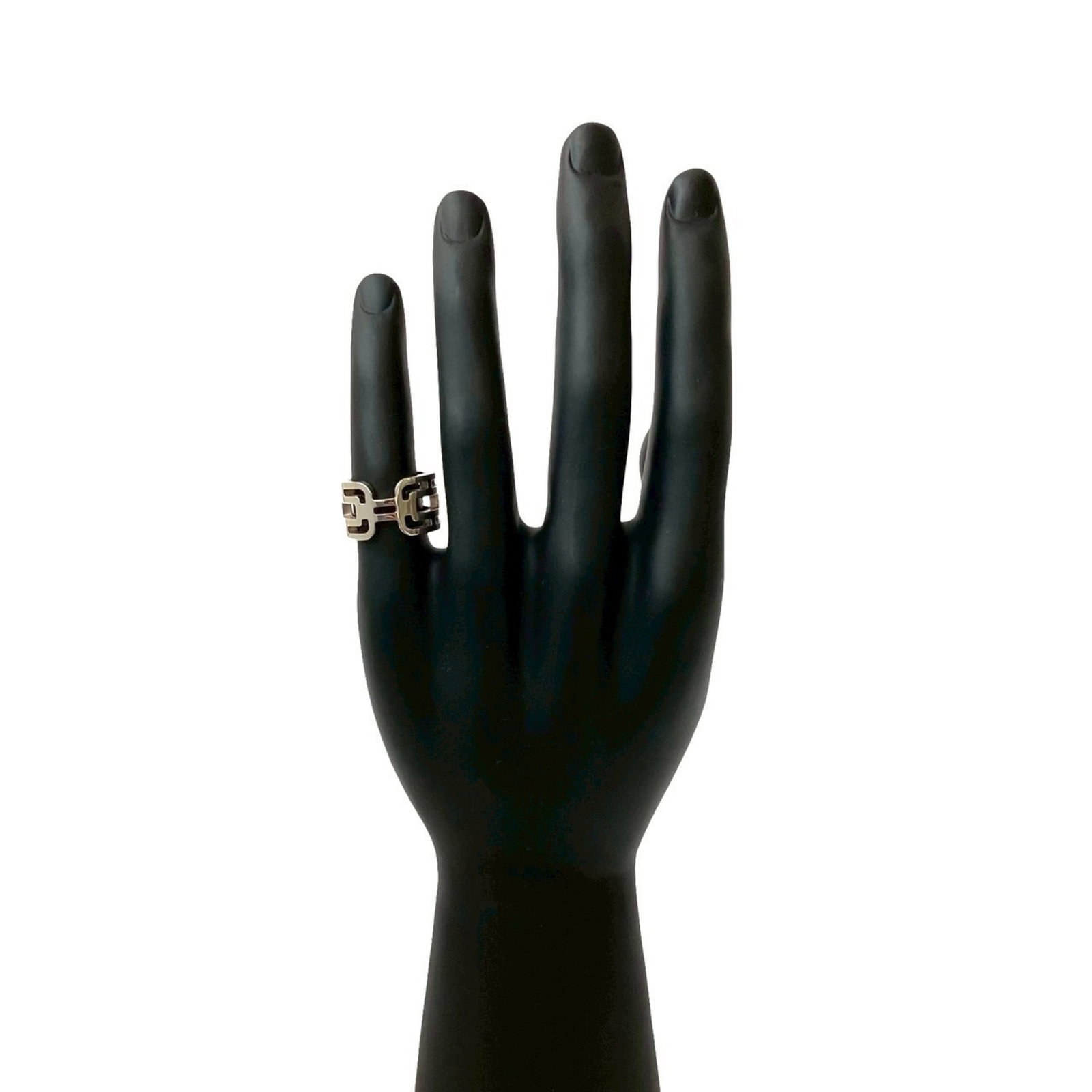Silver Ring Band Hermes 925 - 2