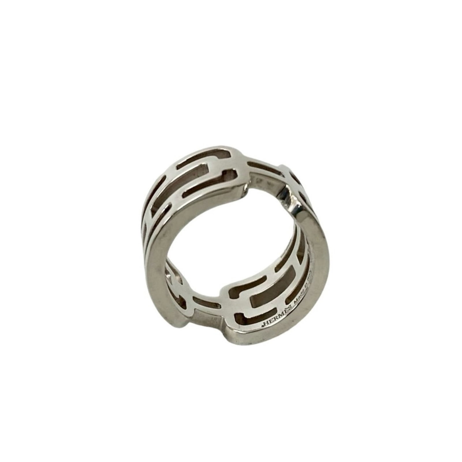 Silver Ring Band Hermes 925 - 5