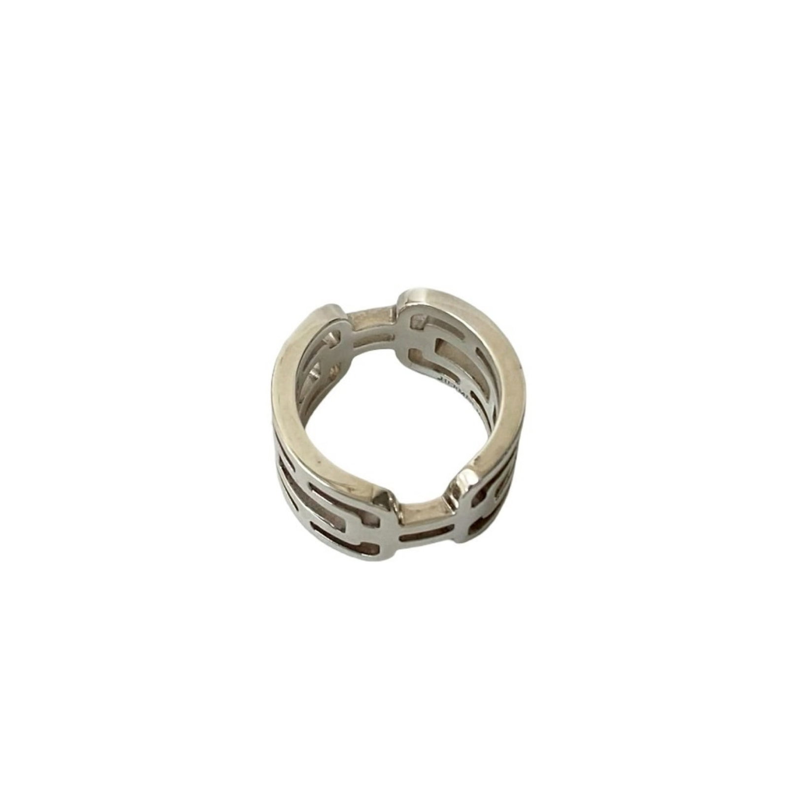 Silver Ring Band Hermes 925 - 6