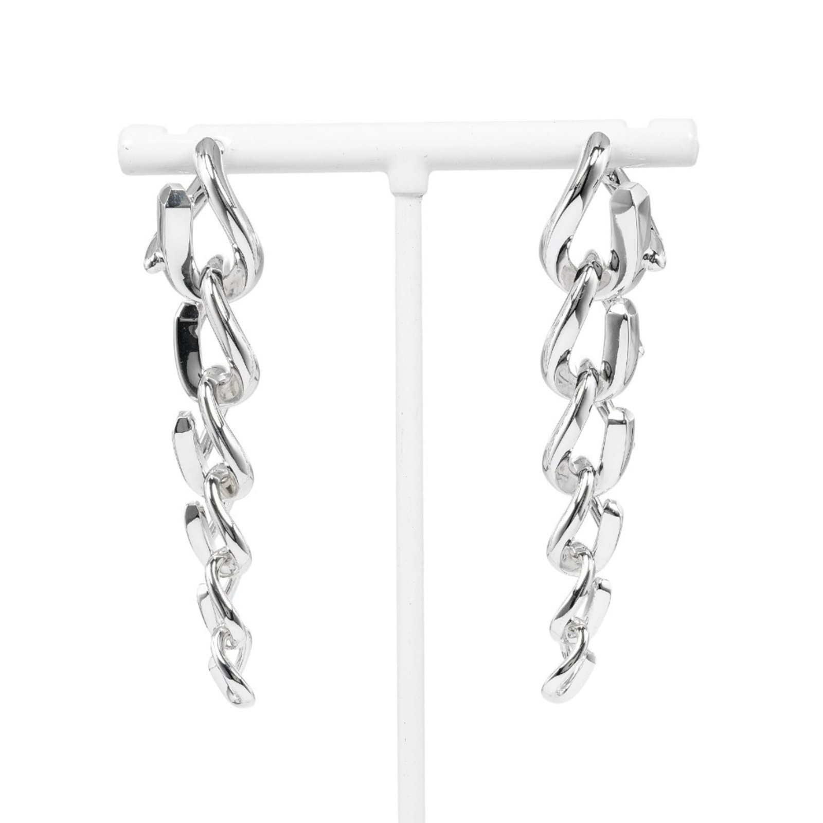 Silver 925 Tiffany Drop Earrings: Silver 925 Tiffany Drop Earrings Silver 925 Tiffany Drop Earrings are crafted from high-quality silver, measuring 54.00mm x 13.00mm in size. These elegant drop earrings feature a sleek design with no