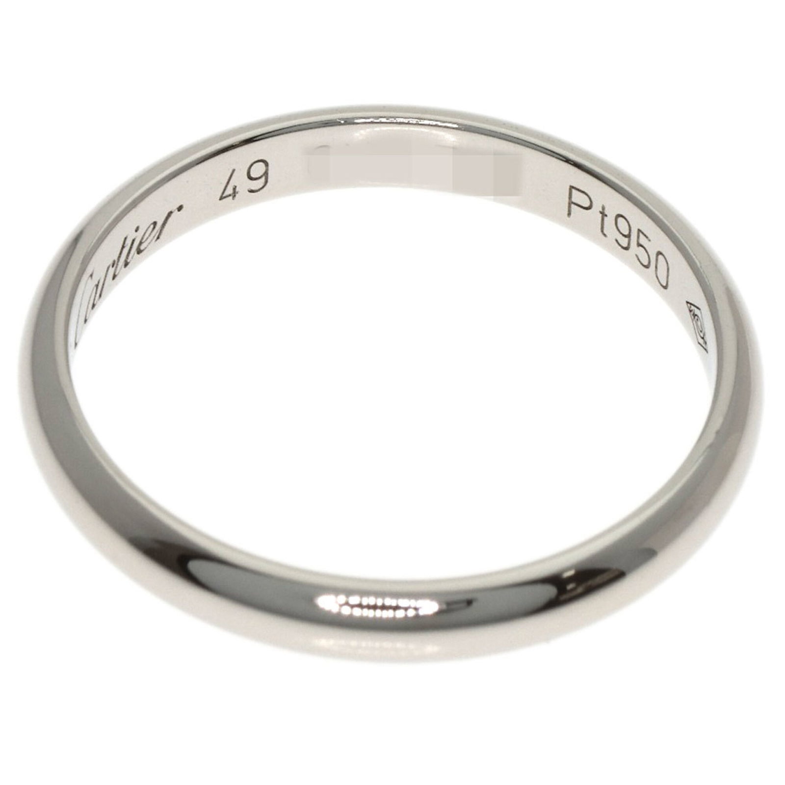 Platinum Wedding Ring Cartier - 4