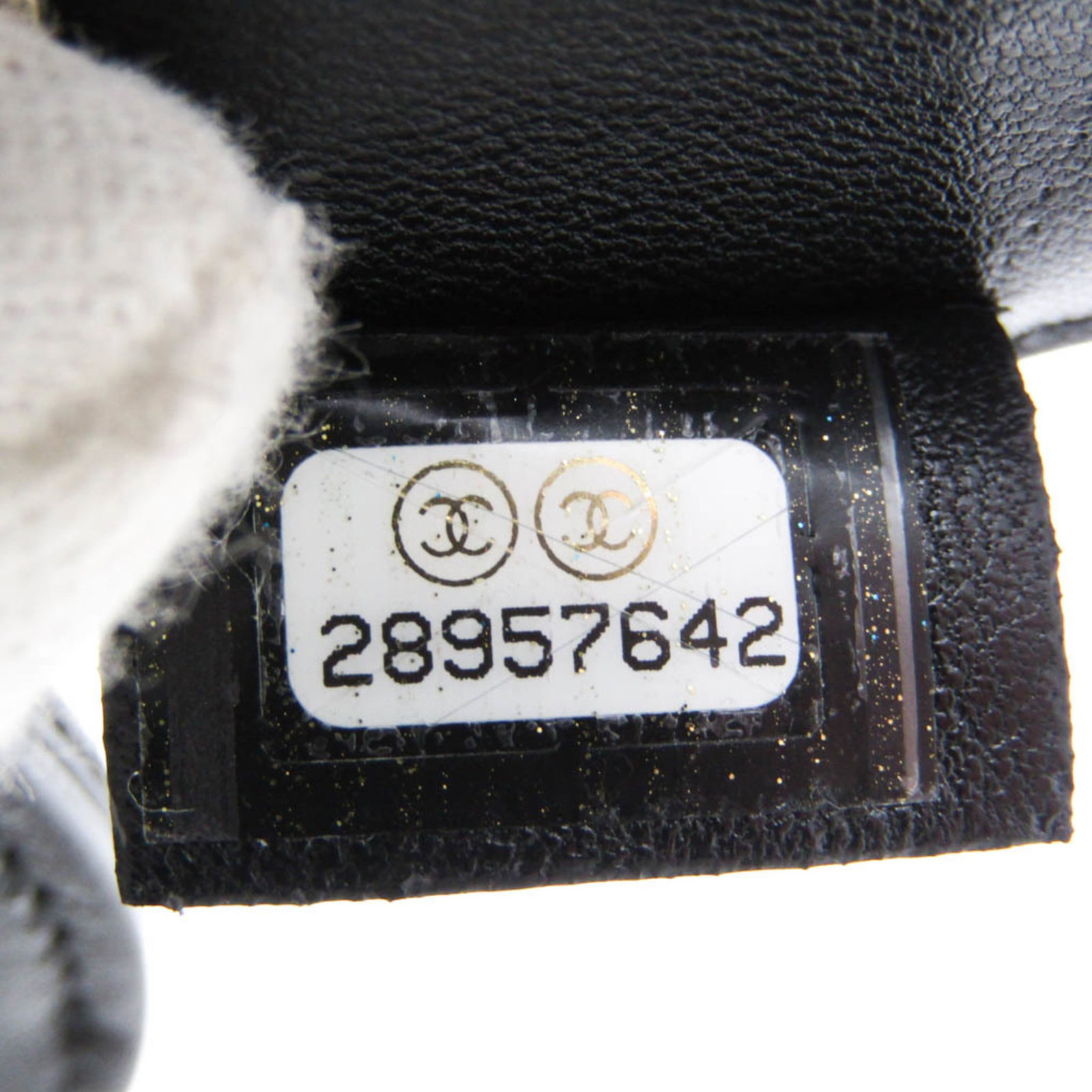 Handbag Leather Charm Chanel - 11