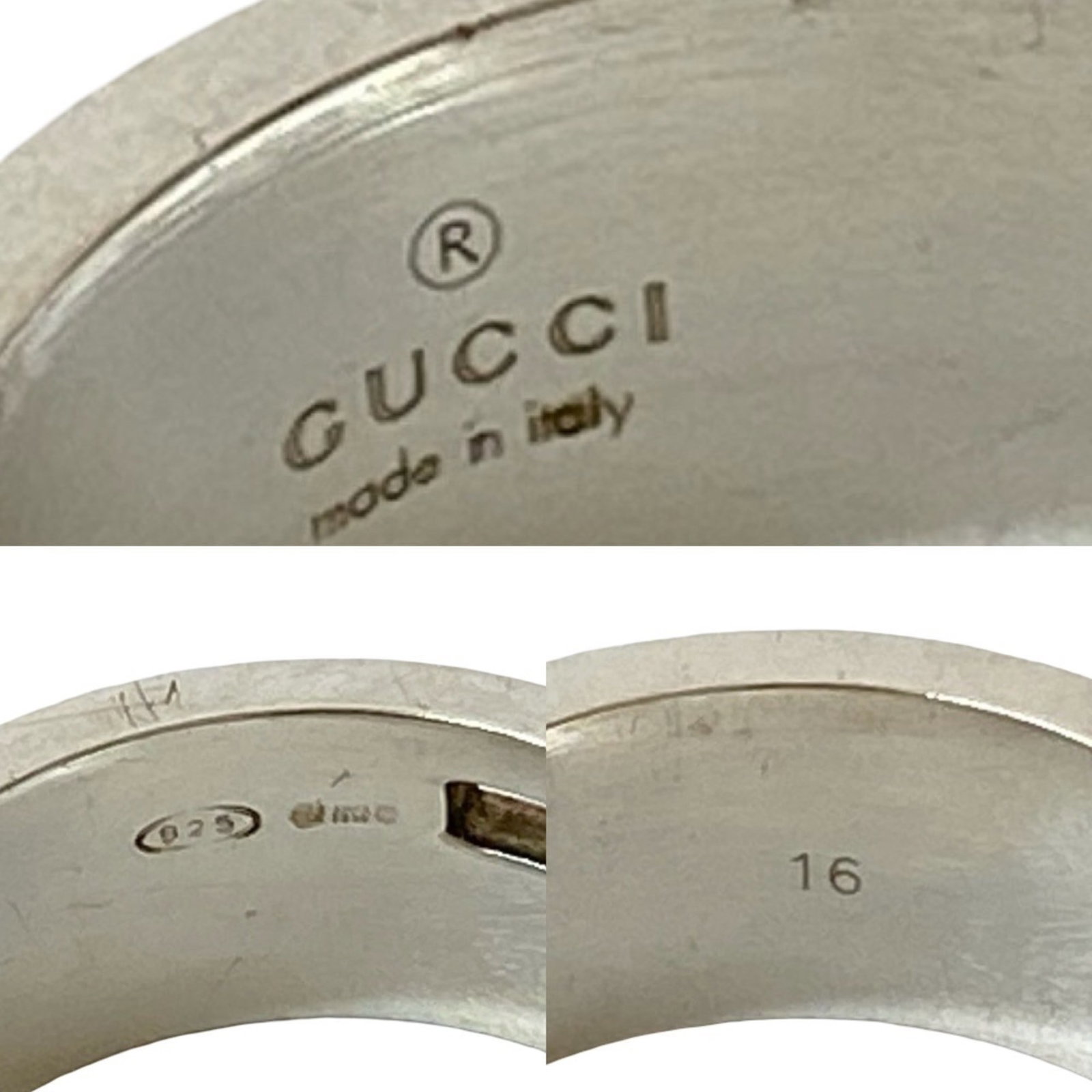 Gucci Band Ring Silver 925 - 2