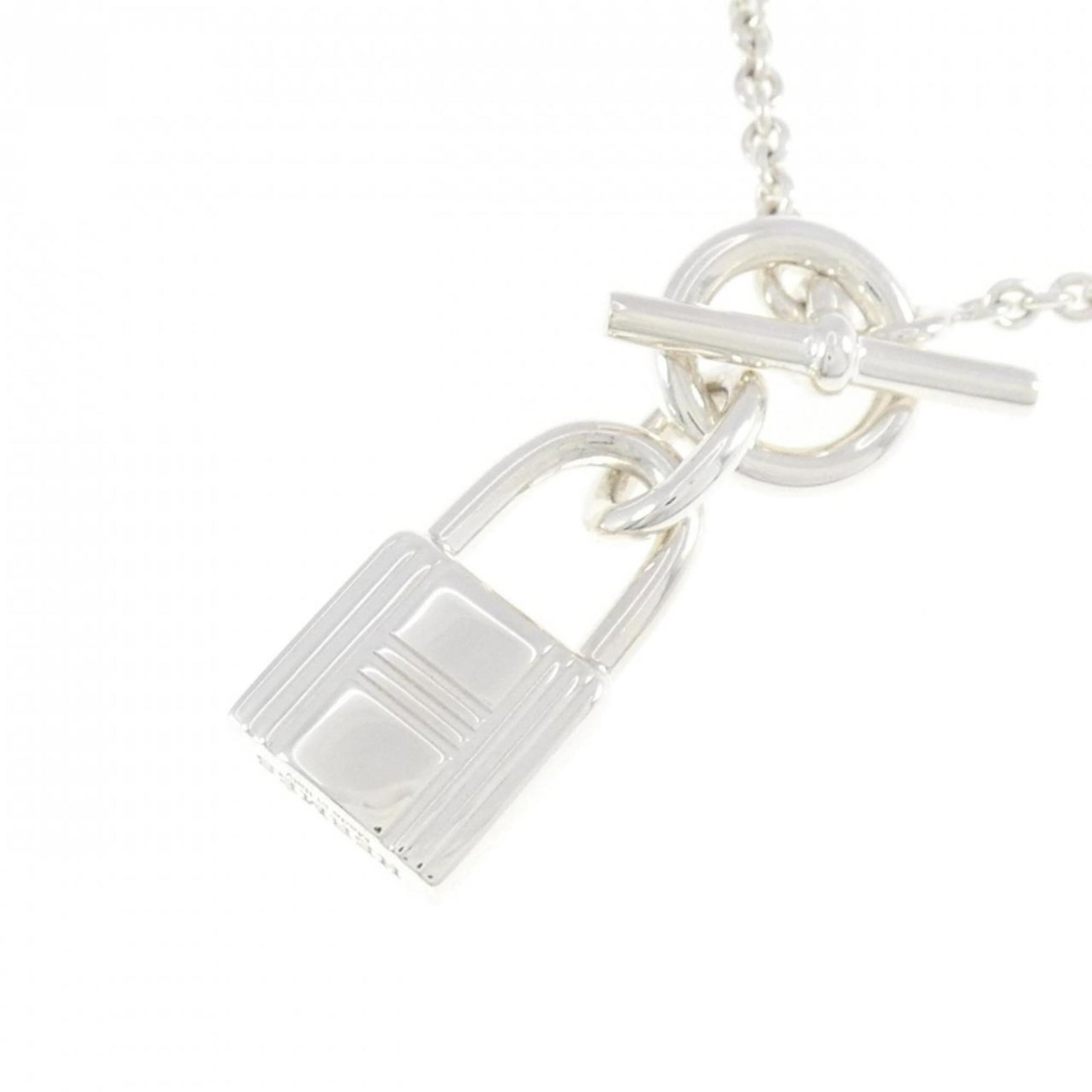 Hermes Necklace Padlock Amulet - 3