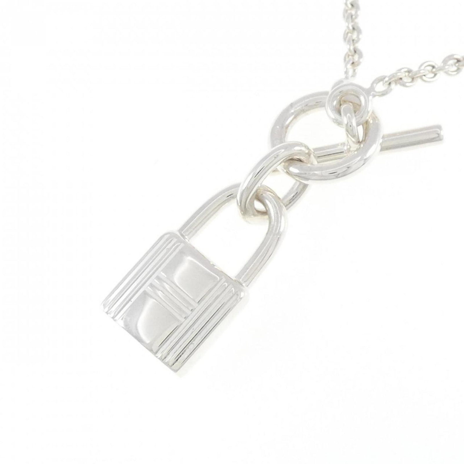 Hermes Necklace Padlock Amulet - 4