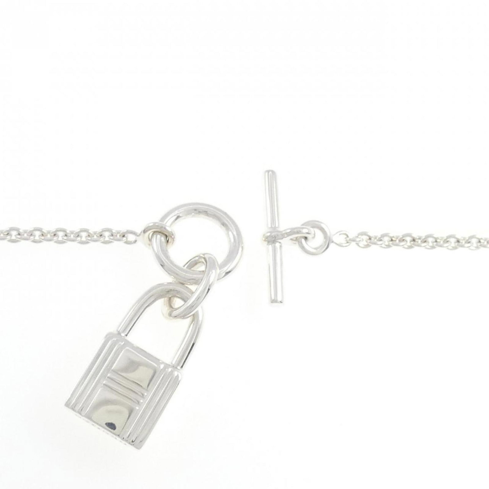 Hermes Necklace Padlock Amulet - 5
