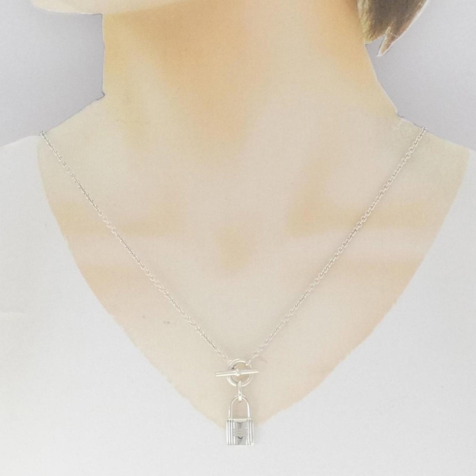 Hermes Necklace Padlock Amulet - 6