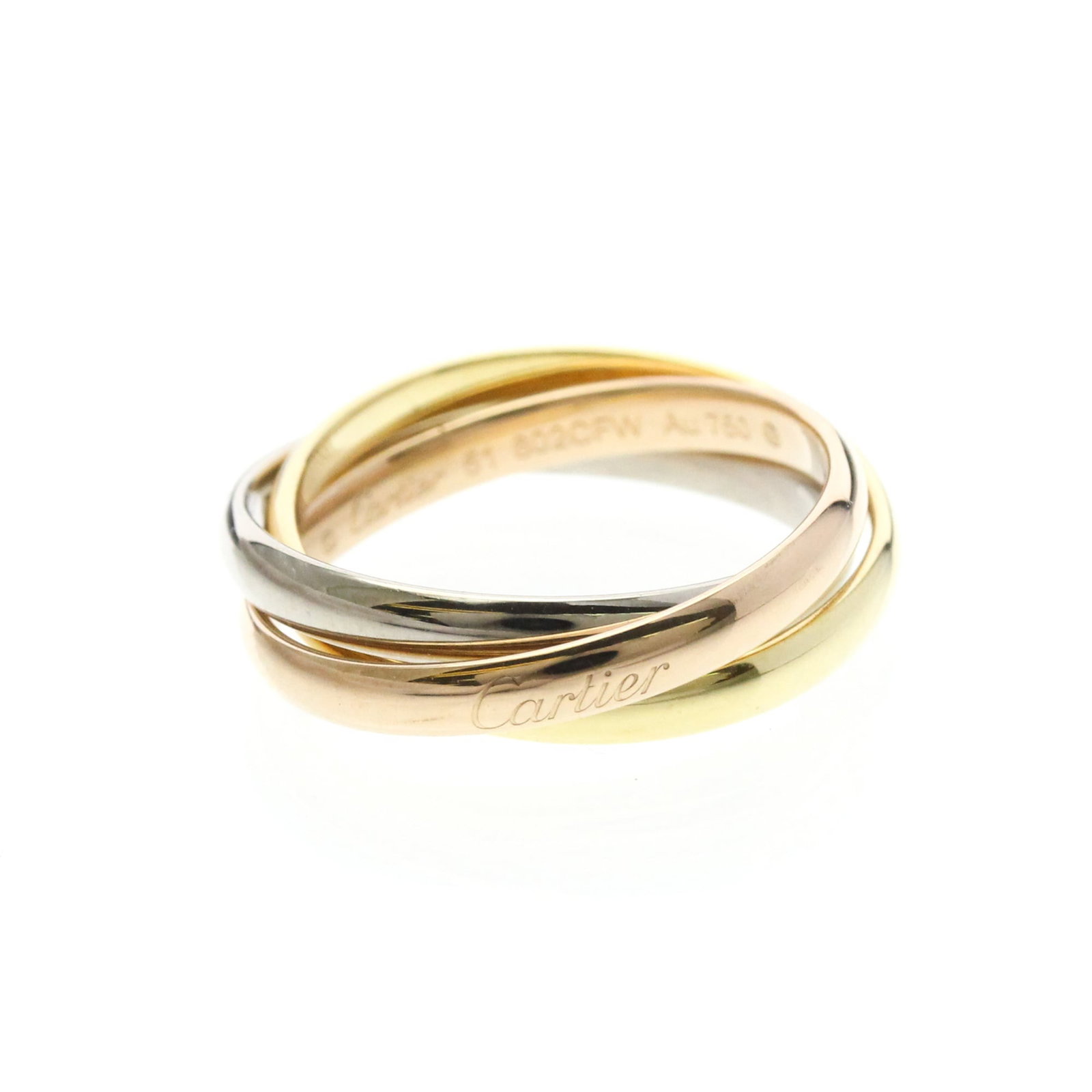 Cartier Band Ring Pink Gold (18K) White Gold (18K) Yellow Gold (18K): Cartier Band Ring Pink Gold (18K) White Gold (18K) Yellow Gold (18K) Cartier's iconic Band ring style combines elegance and sophistication with its classic design, available in three luxurious gold