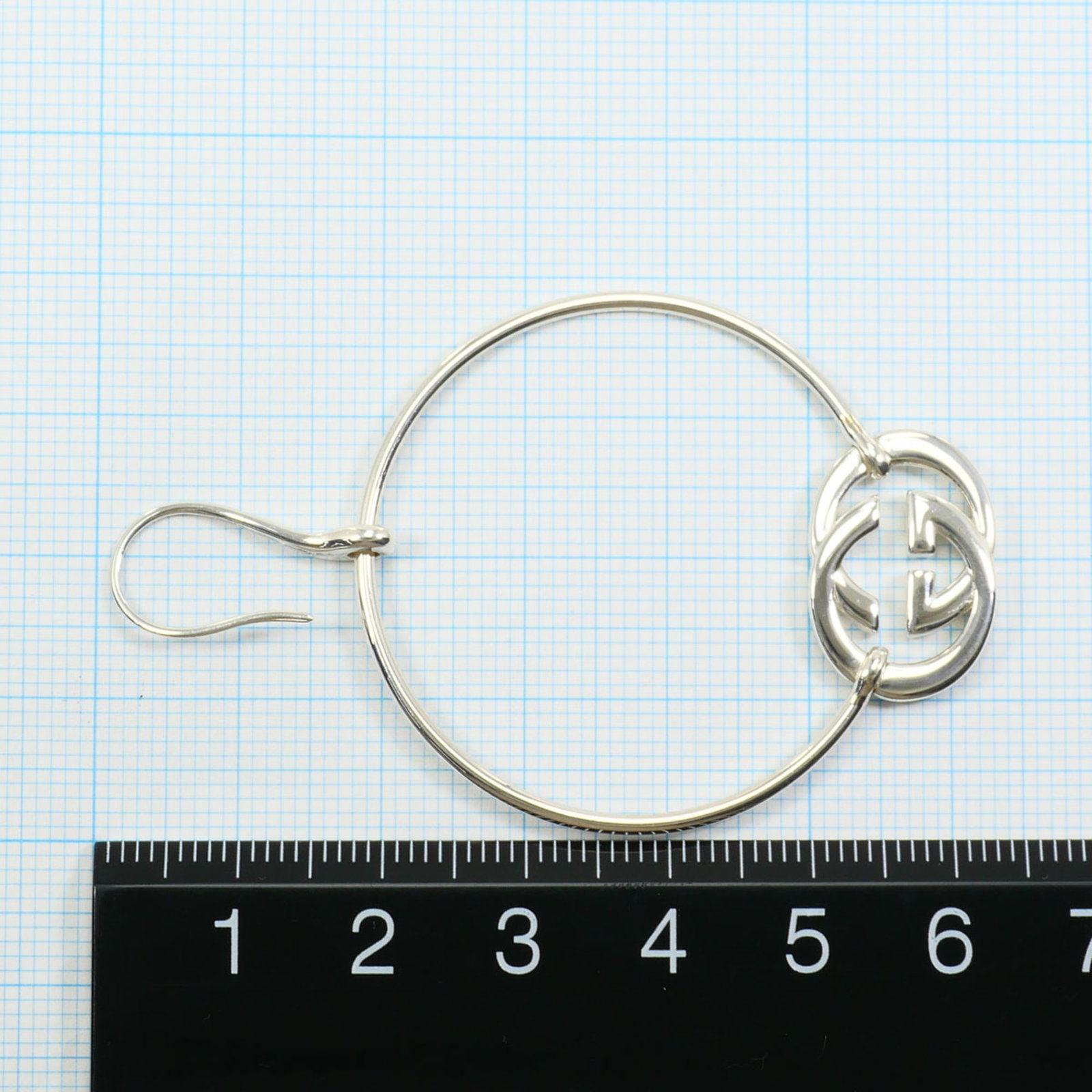 Gucci earrings silver 925 drop - 3