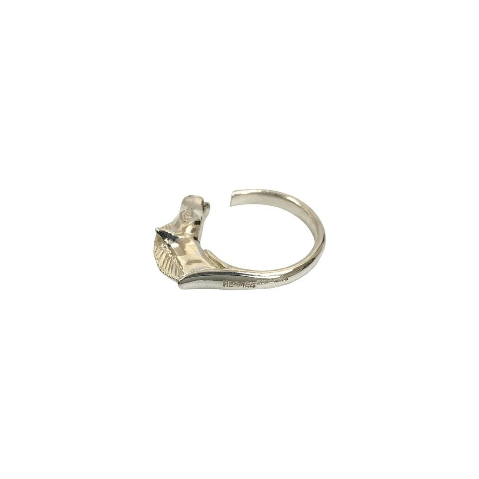 Silver Ring Band Hermes 925 - 4