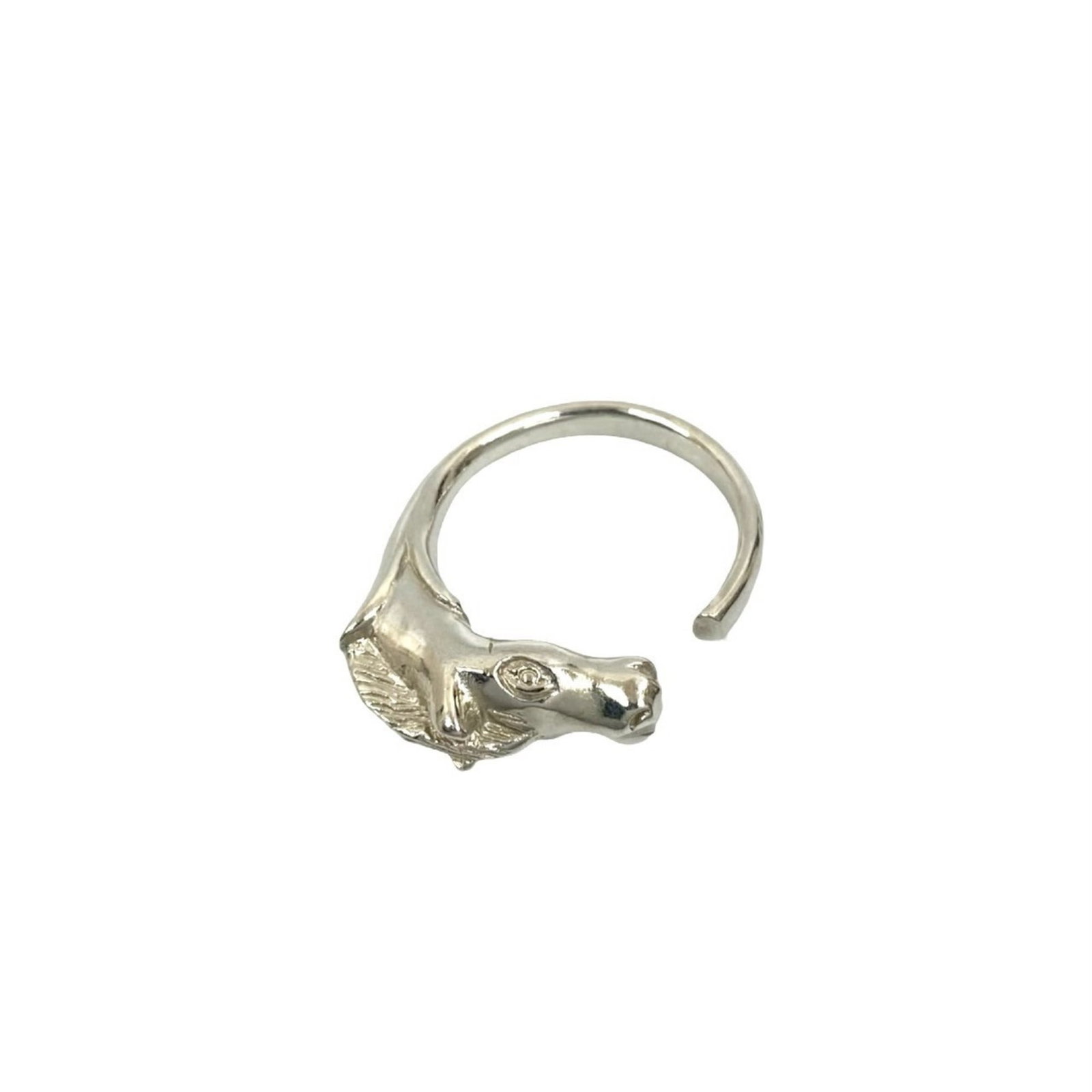 Silver Ring Band Hermes 925 - 5