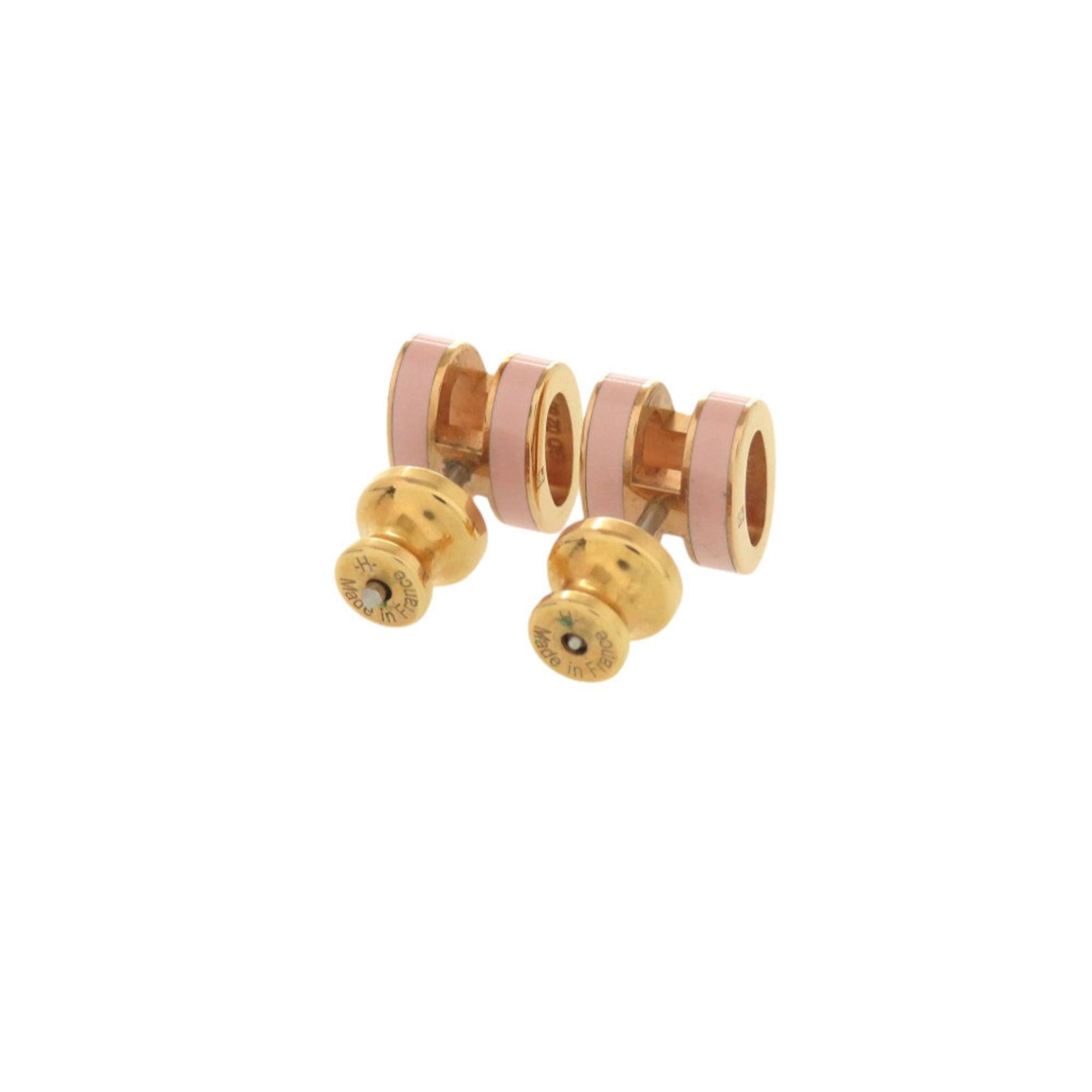 Metal earrings by Hermes Stud - 2